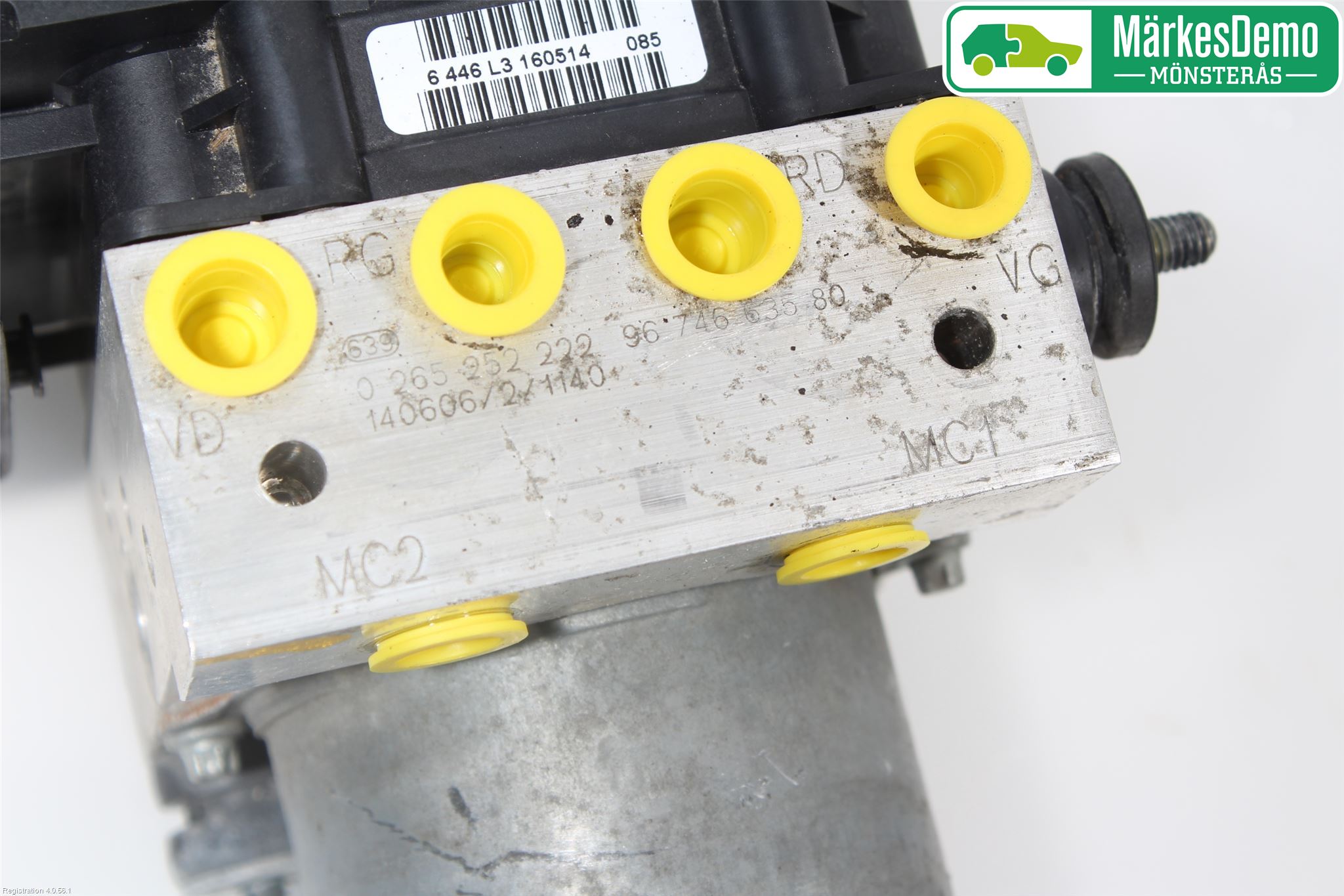 Citroen BERLINGO 08-18 Abs Hydraulaggregat