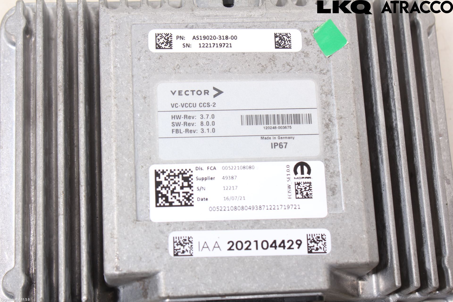 Fiat DUCATO 15-23 Batteriladdare Högspänning