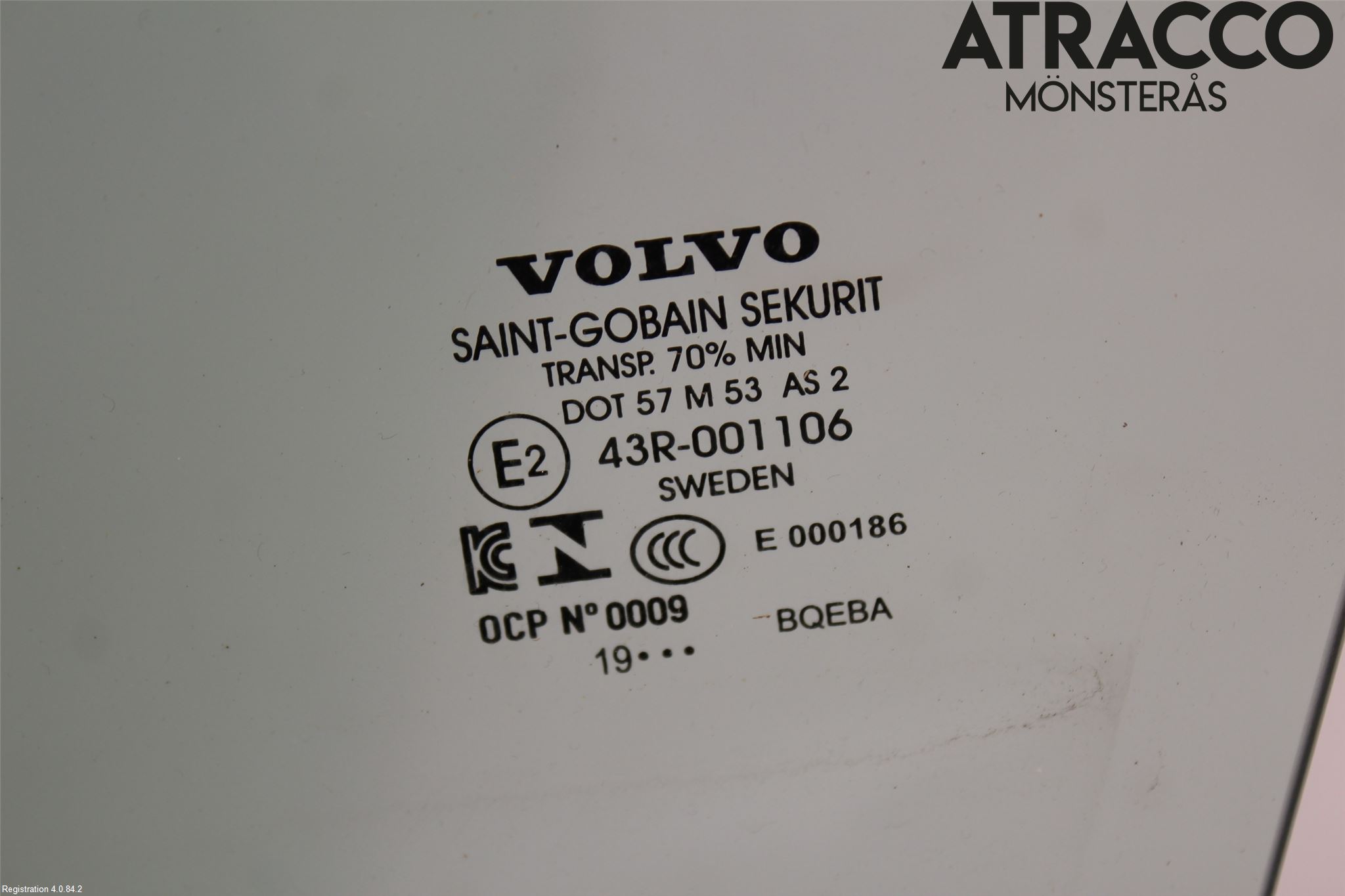 Volvo XC90/RECHARGE 16- Dörruta Fram Vänster