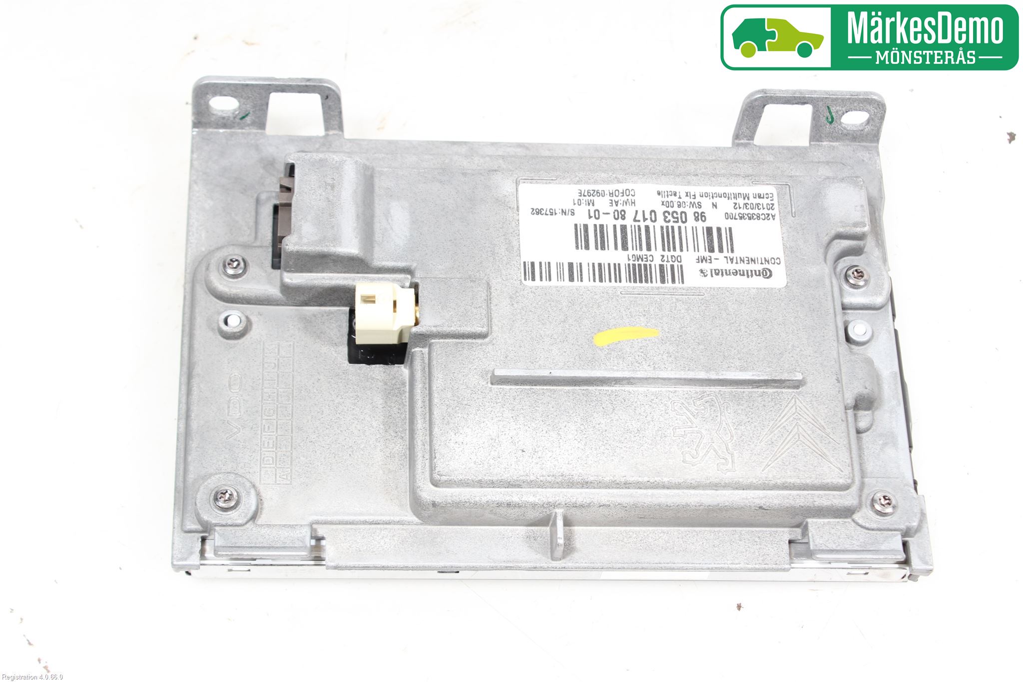 Peugeot 208 12-15 Multifunktionsdisplay