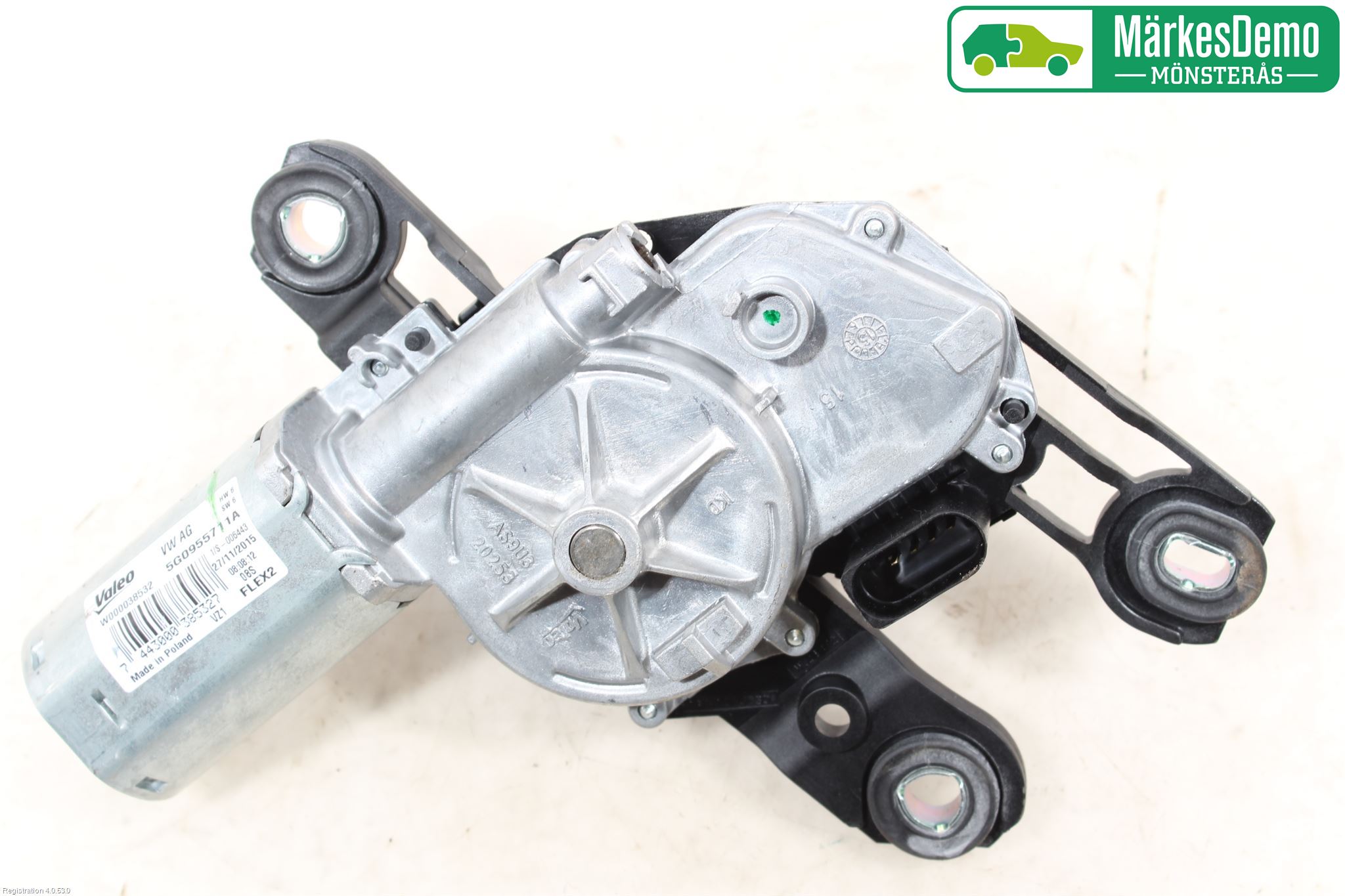 Volkswagen VW GOLF / E-GOLF VII 13-20 Torkarmotor Baklucka