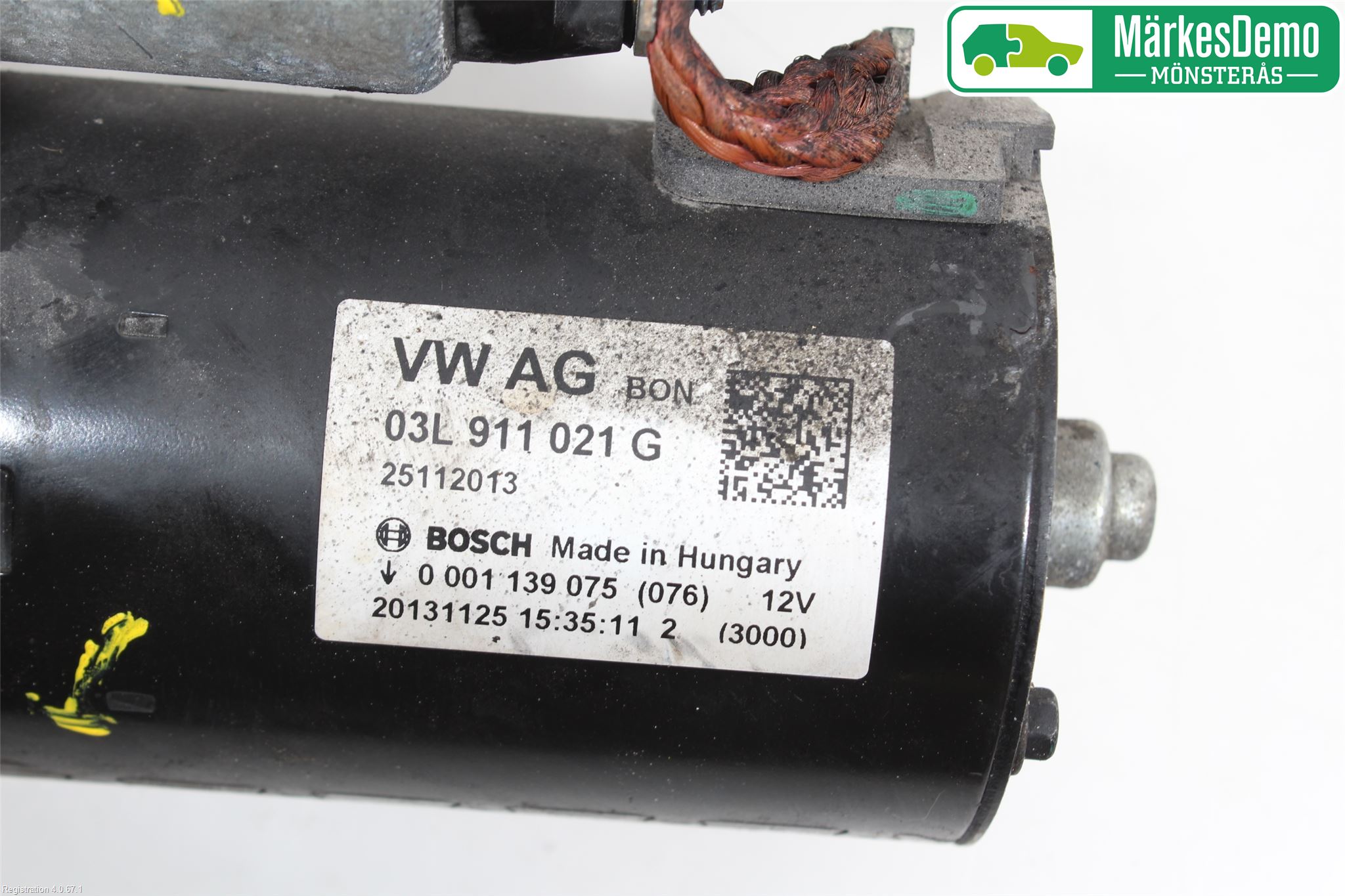 Audi A4 12-15 Startmotor Diesel