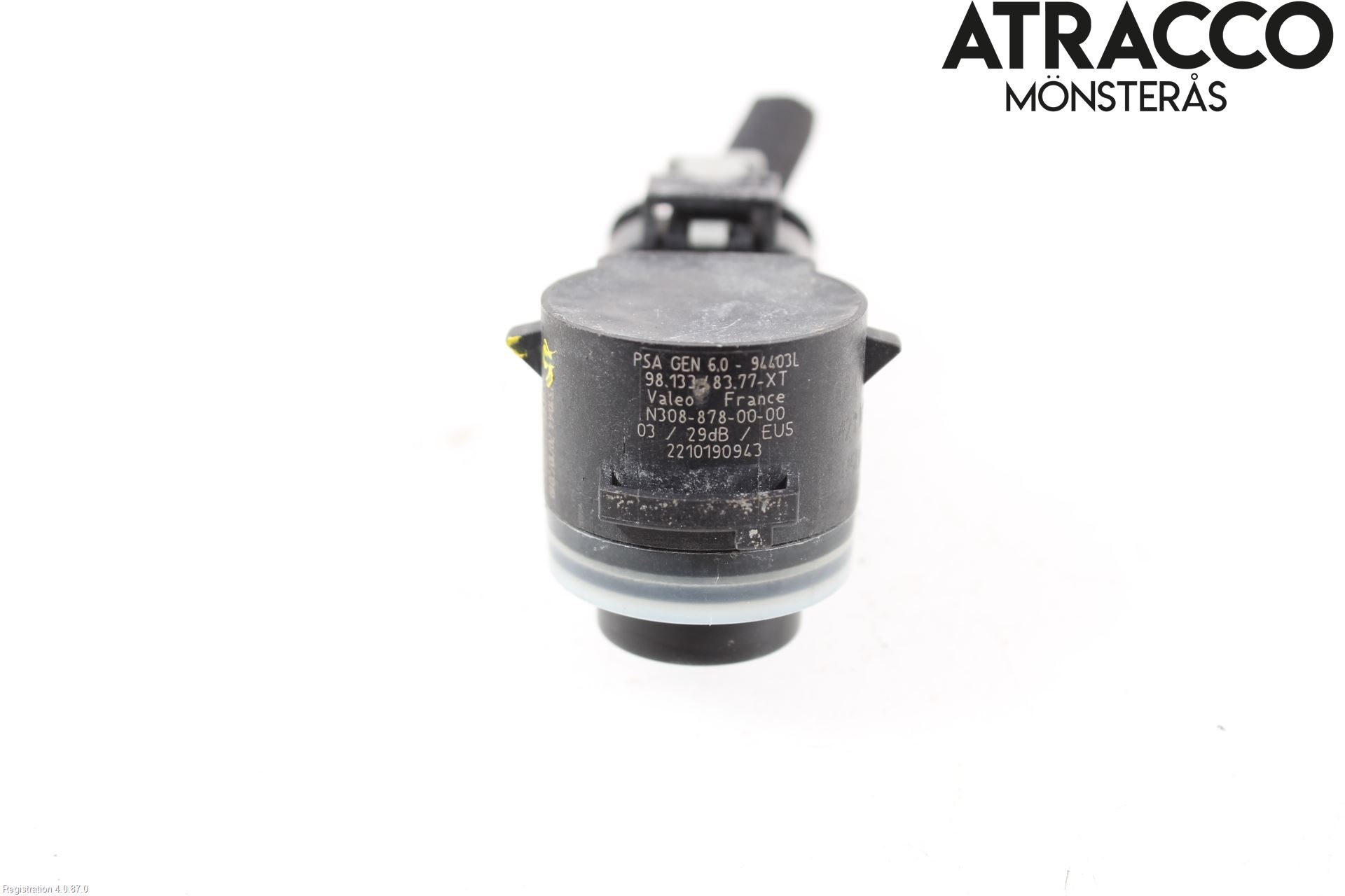 Citroen DS 7 CROSSBACK 19-23 Parkeringshjälp Backsensor