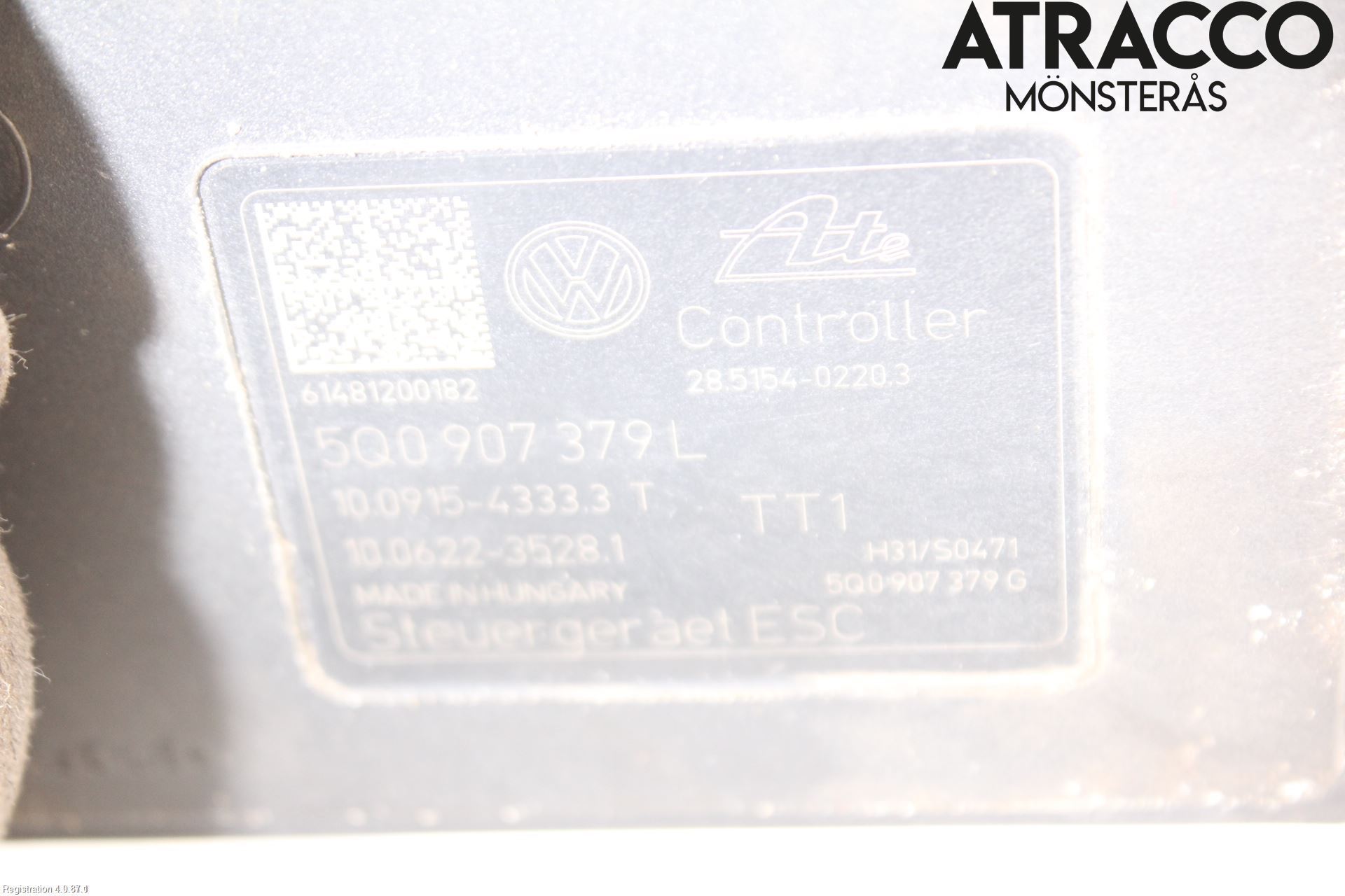 Volkswagen VW GOLF / E-GOLF VII 13-20 Abs Hydraulaggregat