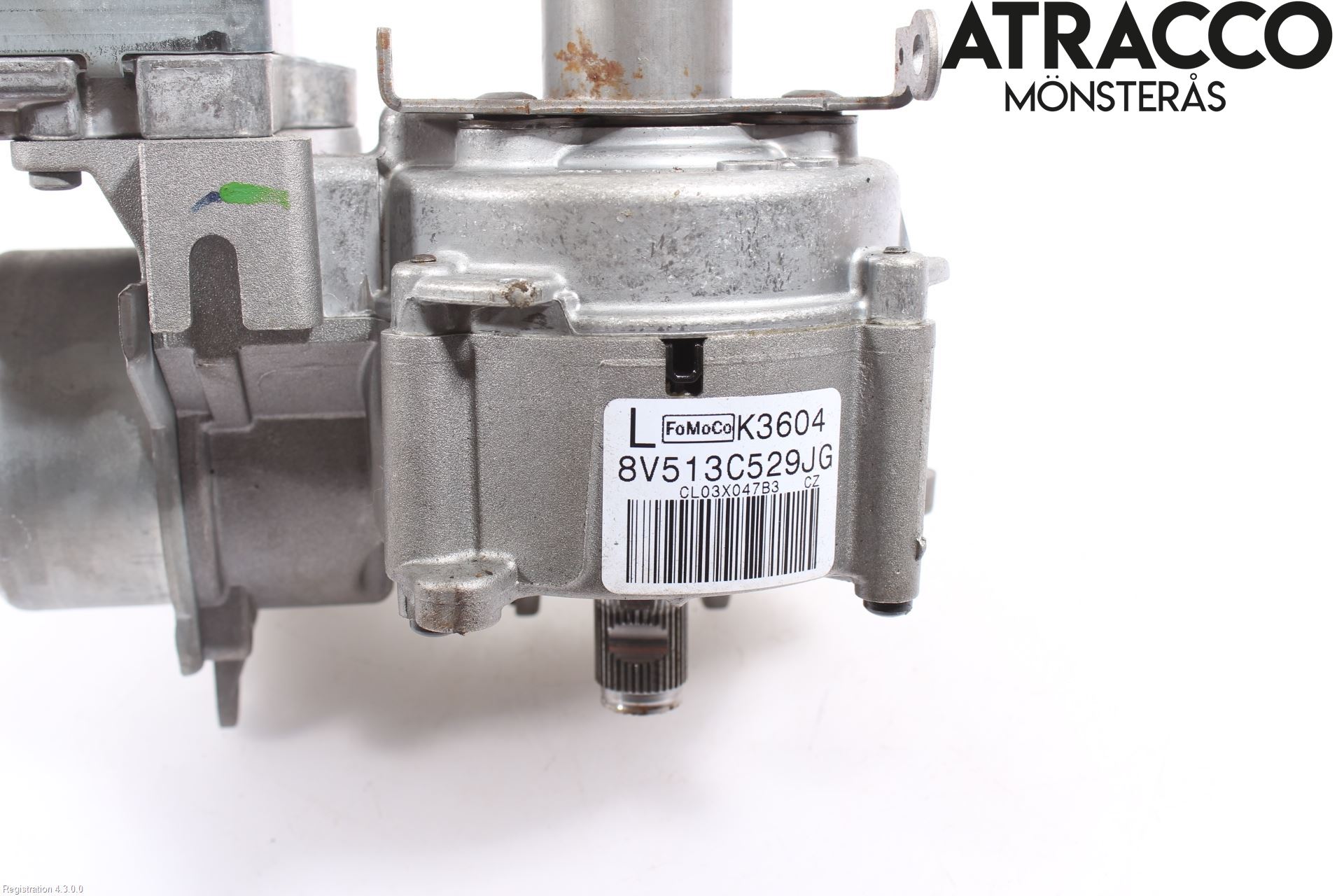 Ford FIESTA 09-12 Rattaxelagg Med Inb Servo