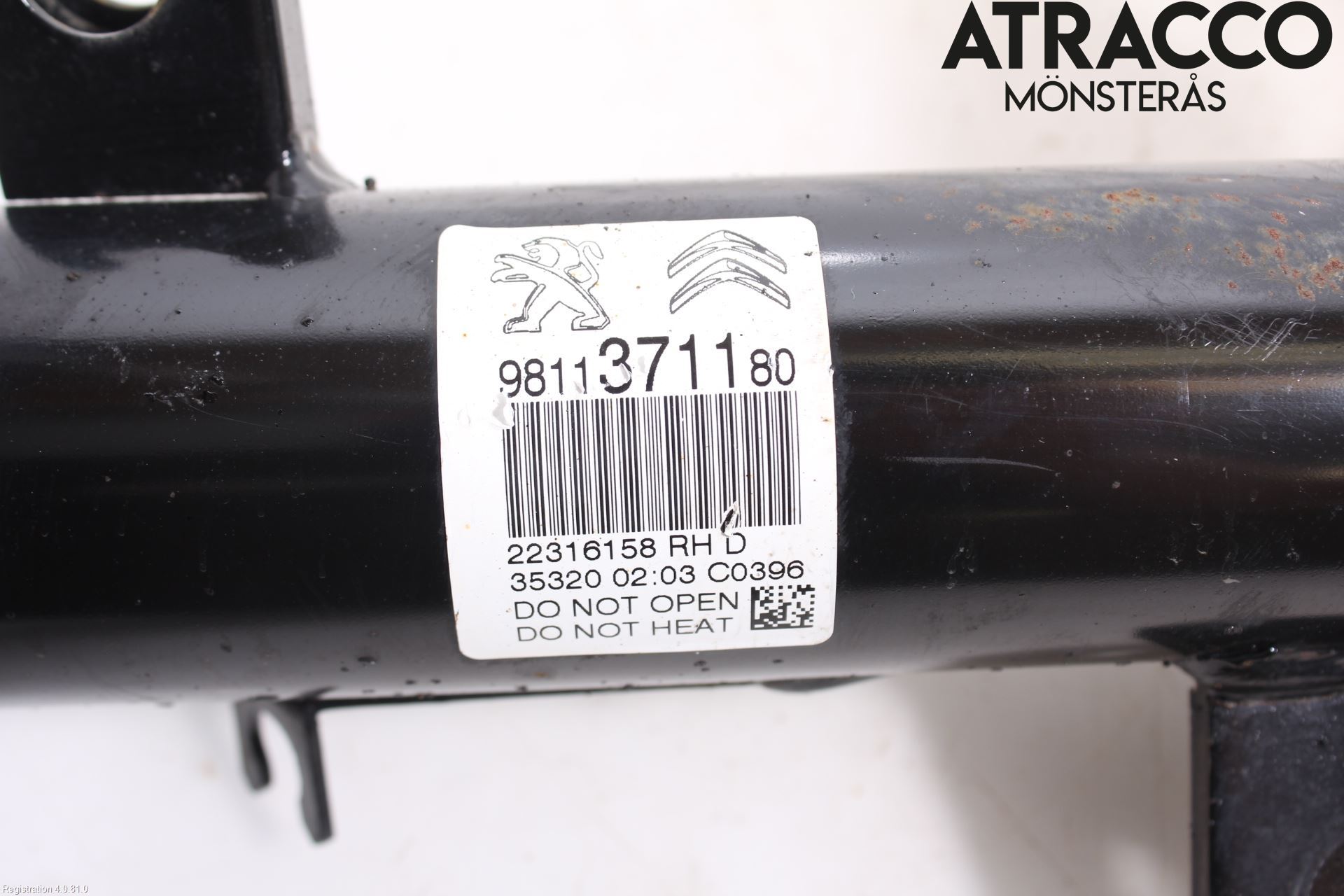 Citroen COTROEN C3 17-24 Fjäderben Fram Höger