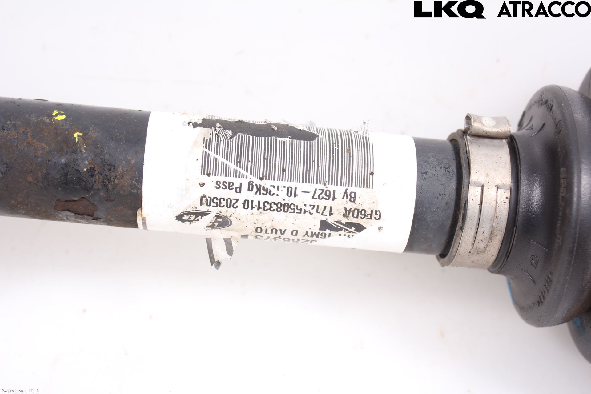Landrover LAND ROVER RANGE ROVER EVOQUE (L538) 11-18 Drivaxel Fram Höger