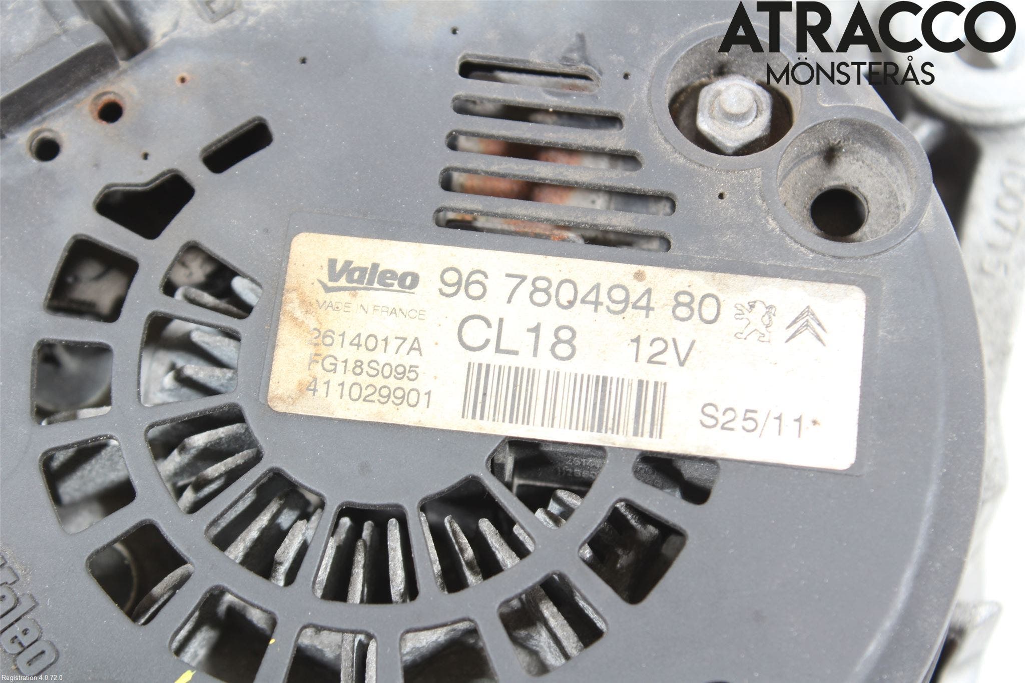 Peugeot 508 11-18 Generator