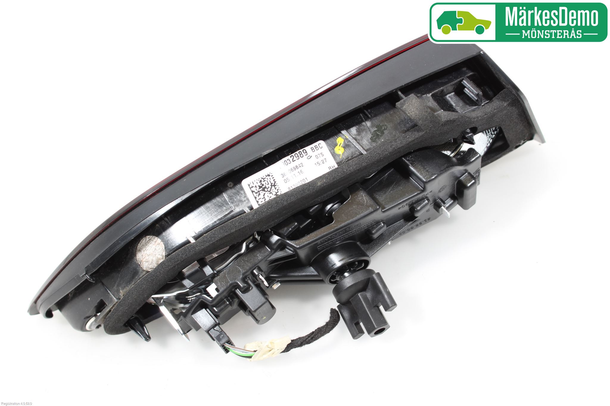 Opel ASTRA K 16-22 Bakljus Lucka Hö