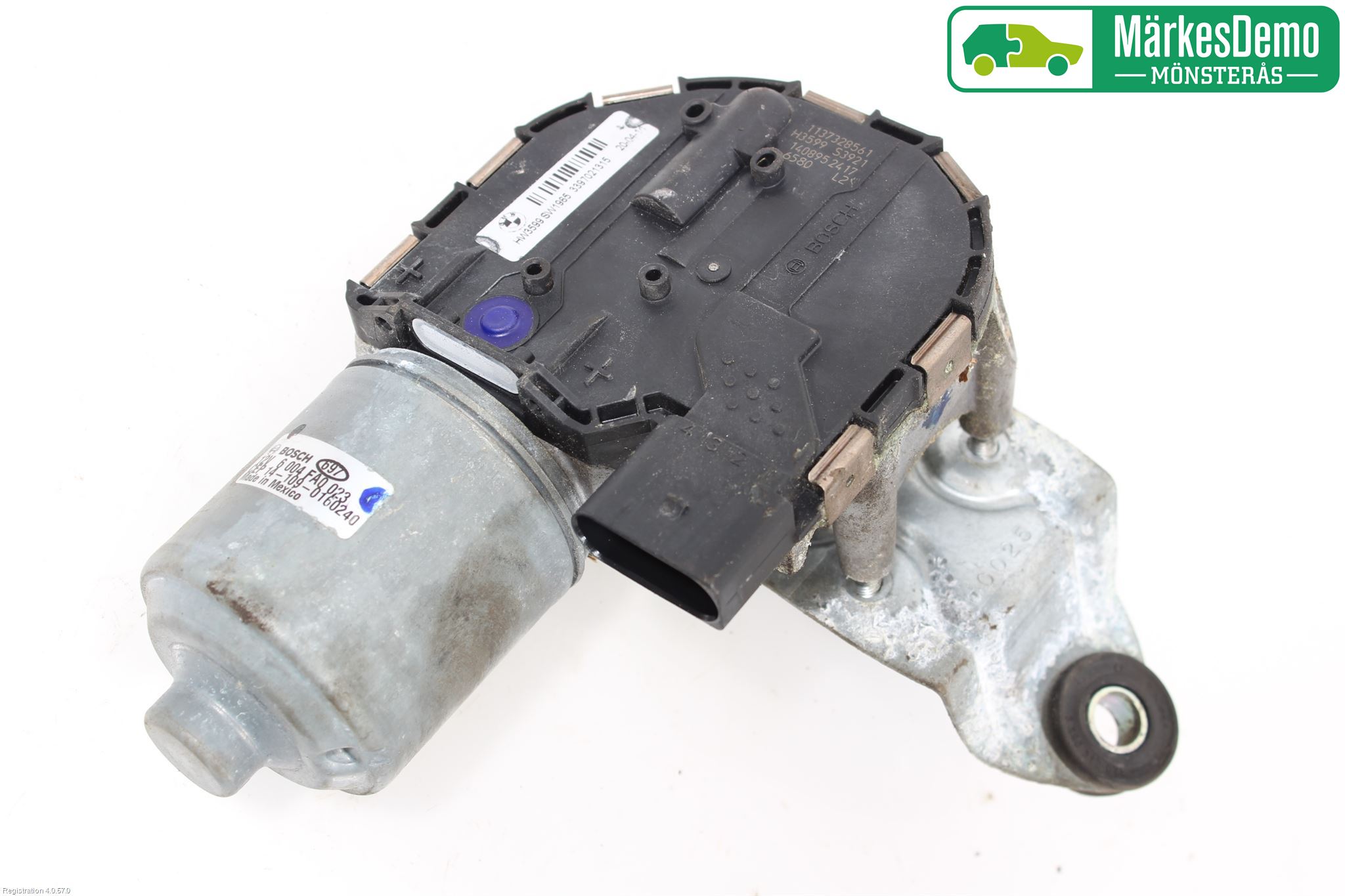 BMW X3 F25 10-17 Torkarmotor Vindruta