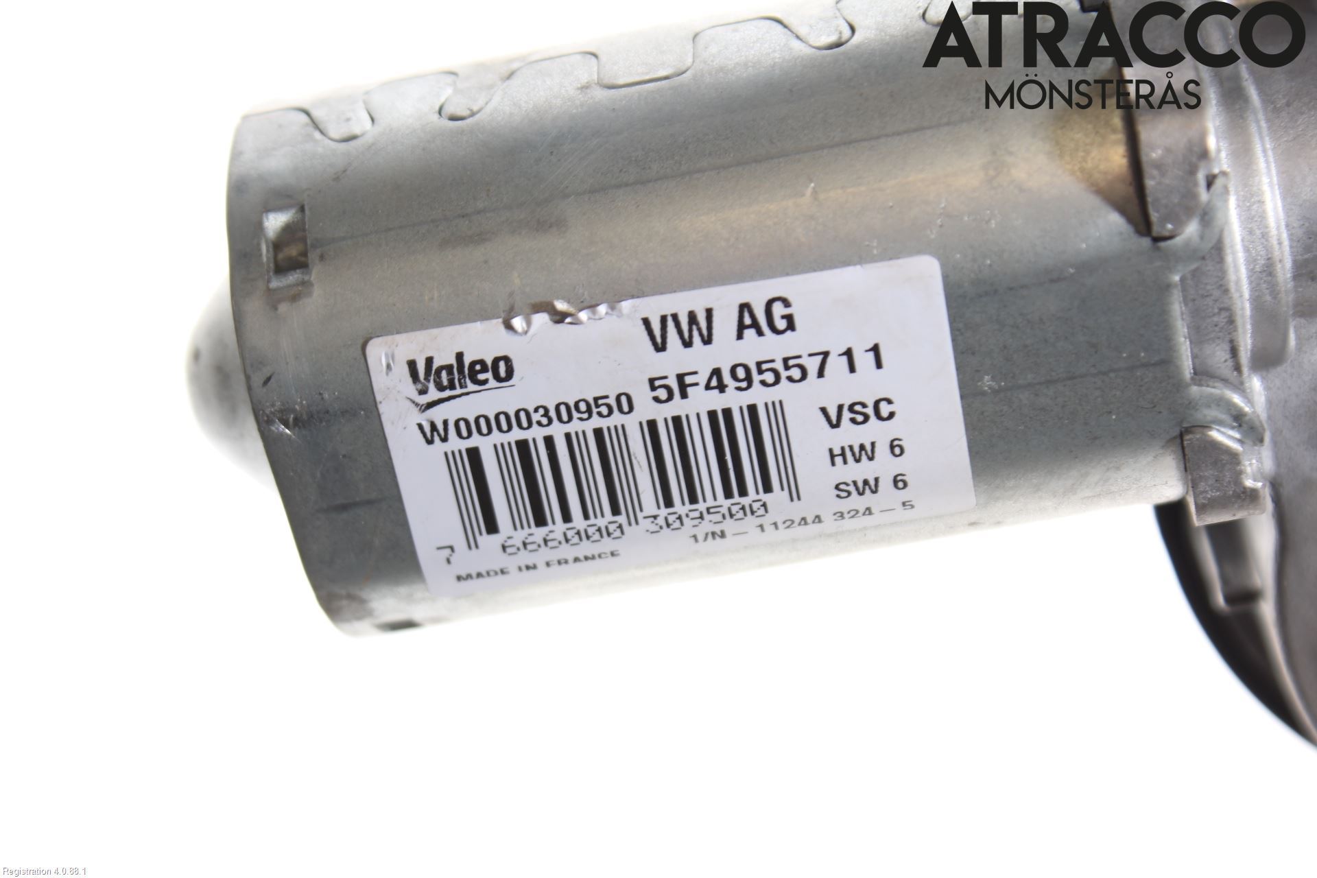 Skoda RAPID Torkarmotor Baklucka