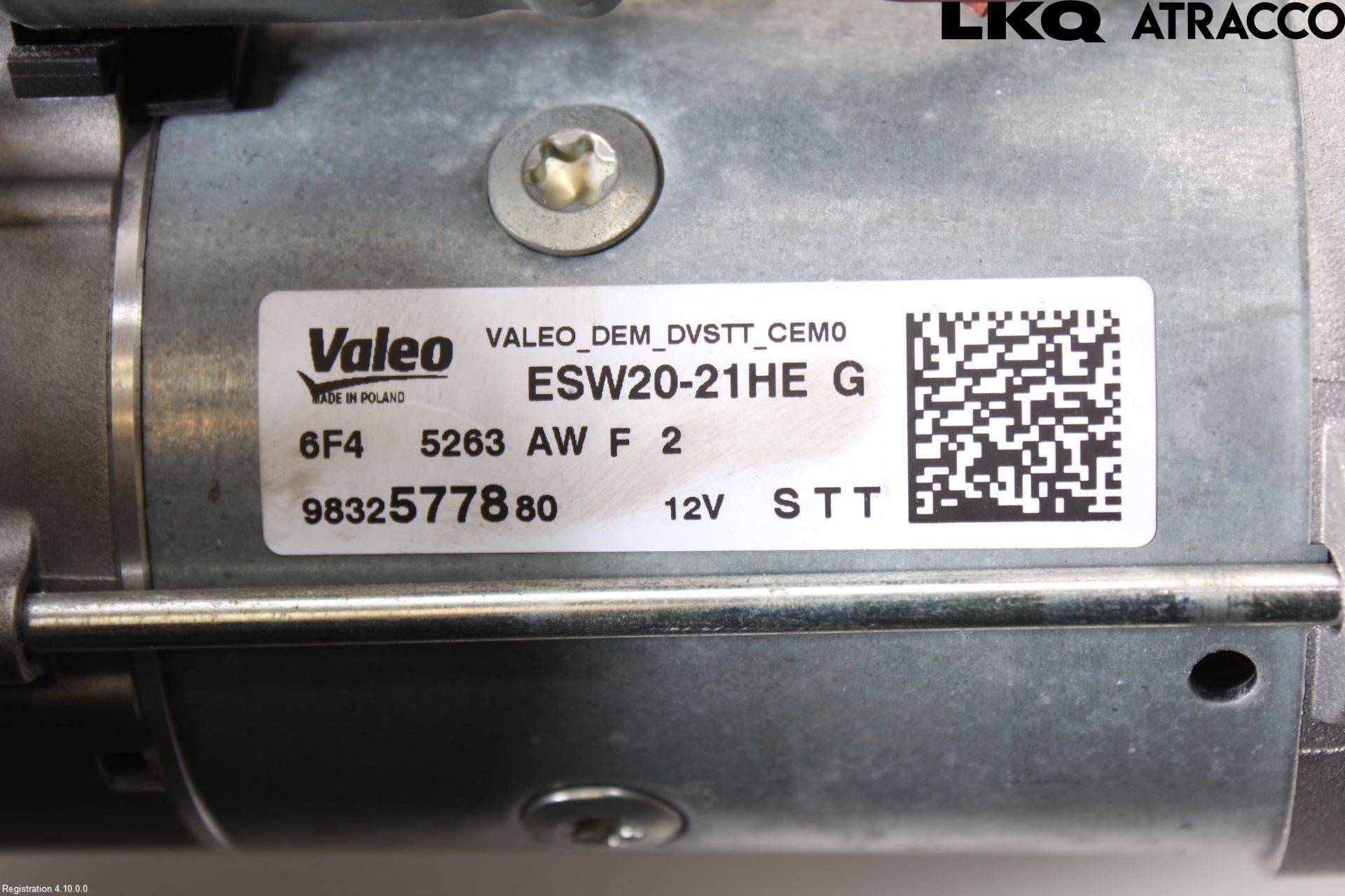 Peugeot PARTNER/E-PARTNER 19- Startmotor Diesel