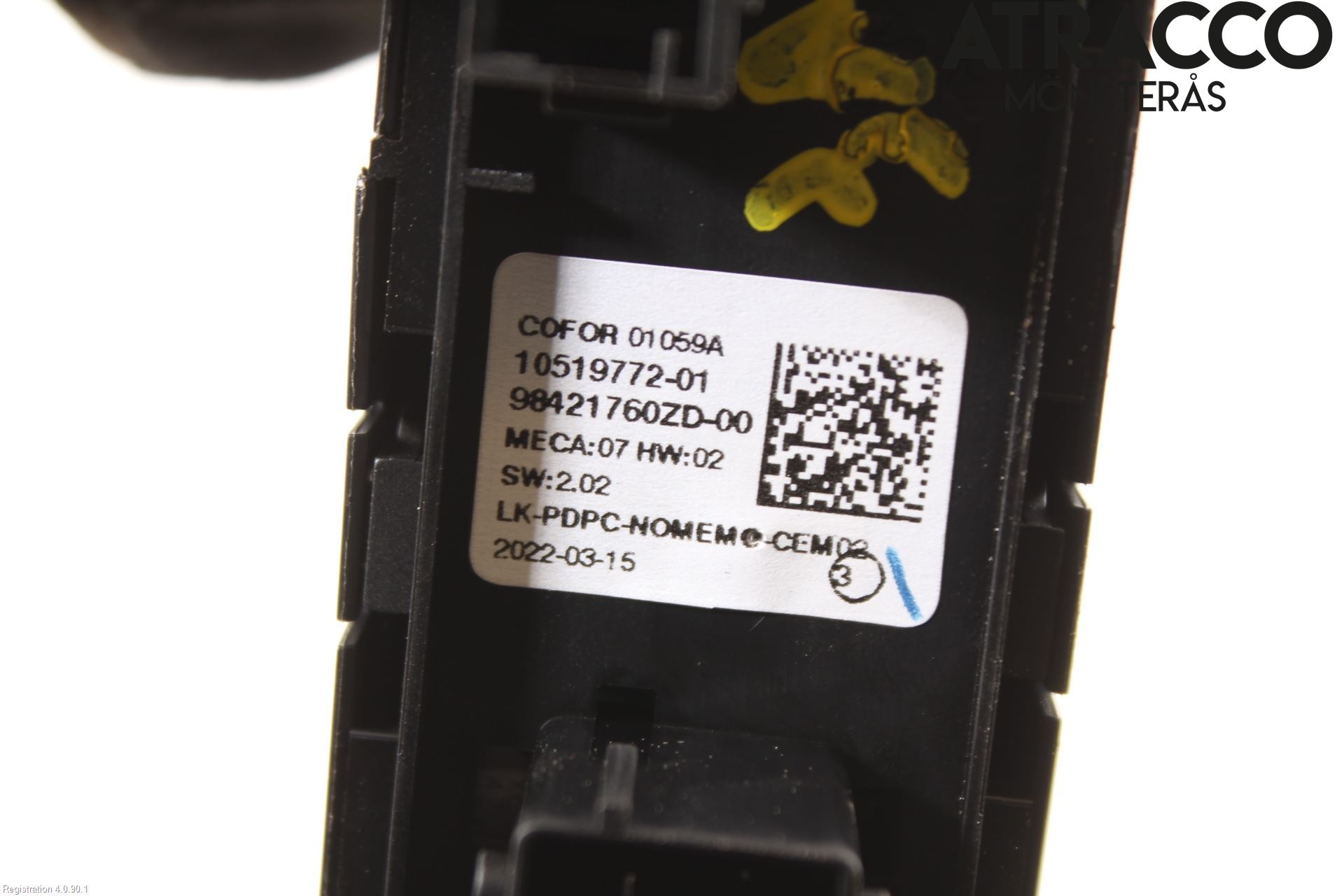 Peugeot 2008/E-2008 20- Strömställare Elhiss