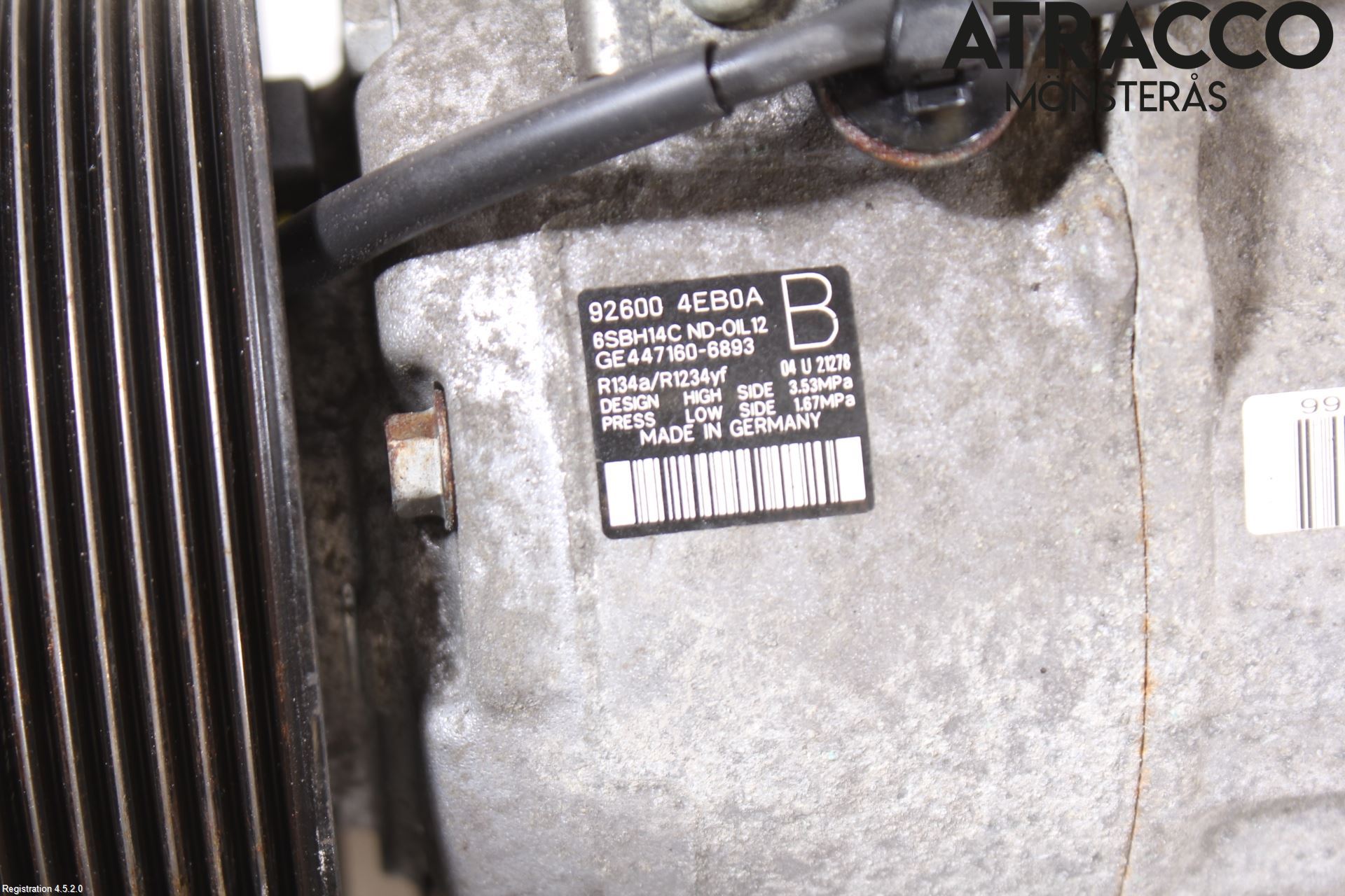 Nissan QASHQAI 14-17 Ac Kompressor