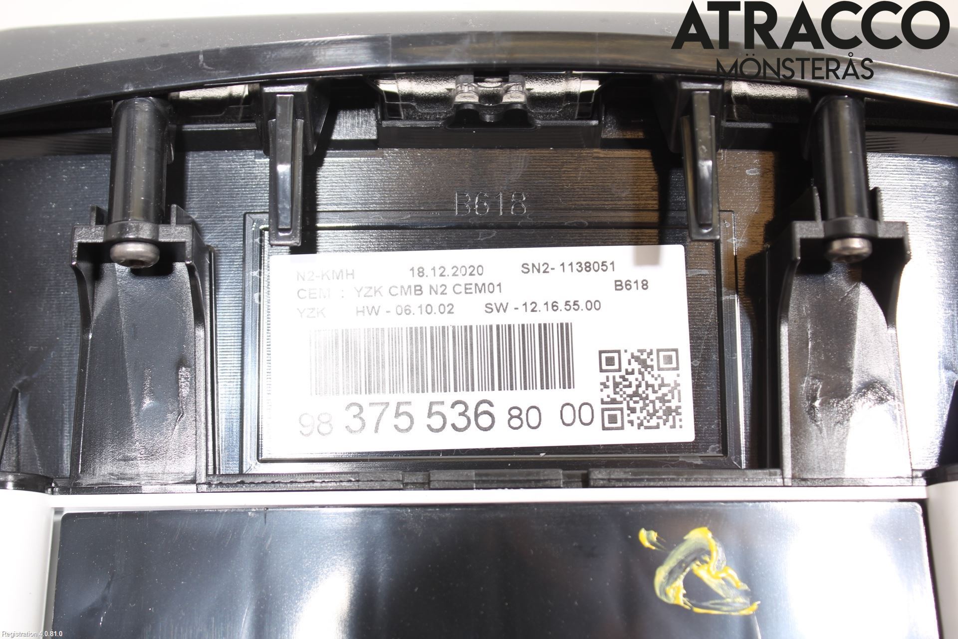 Citroen COTROEN C3 17-24 Instrument Komb