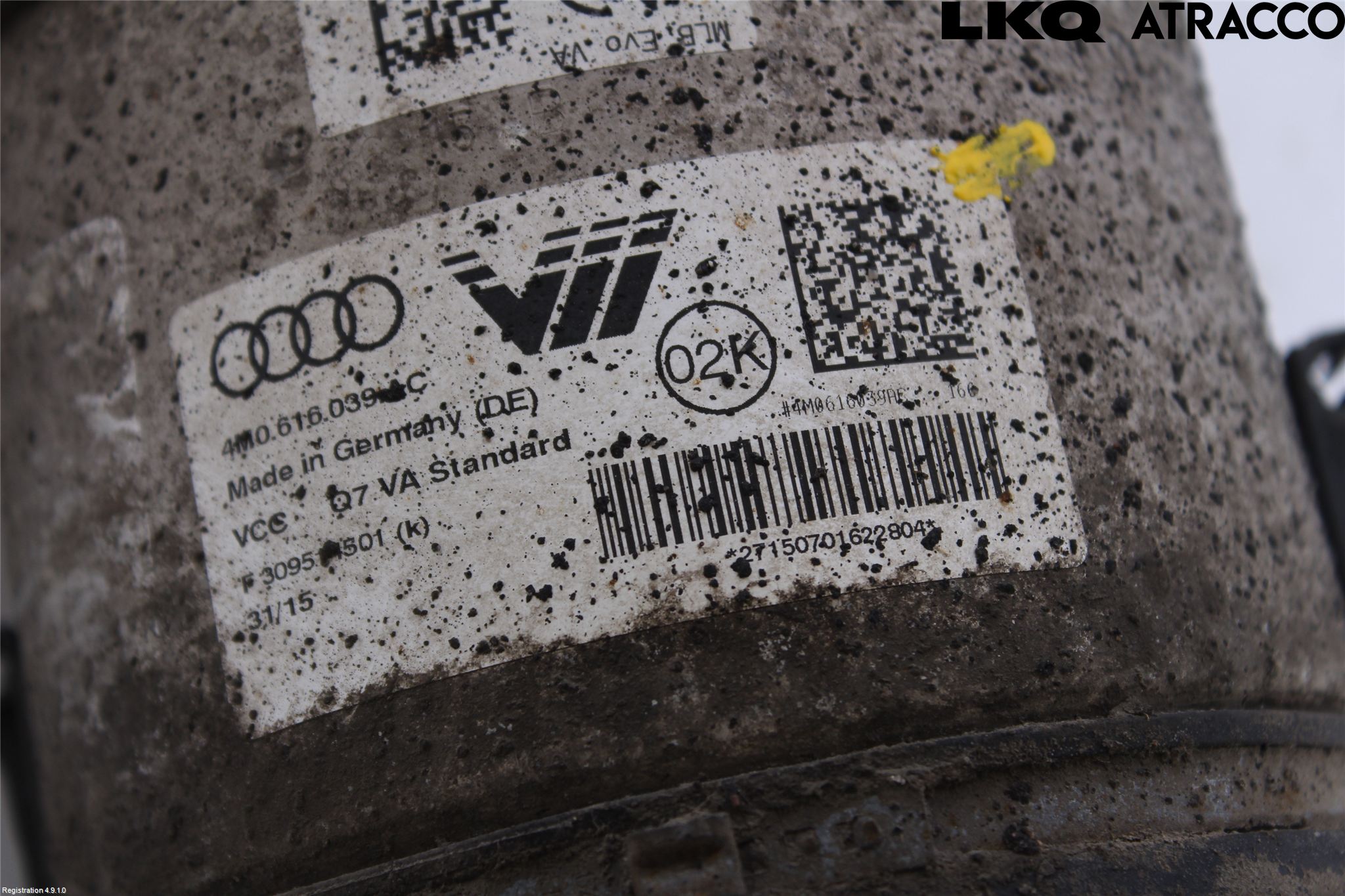 Audi Q7/SQ7 Fjäderben Fram Vänster