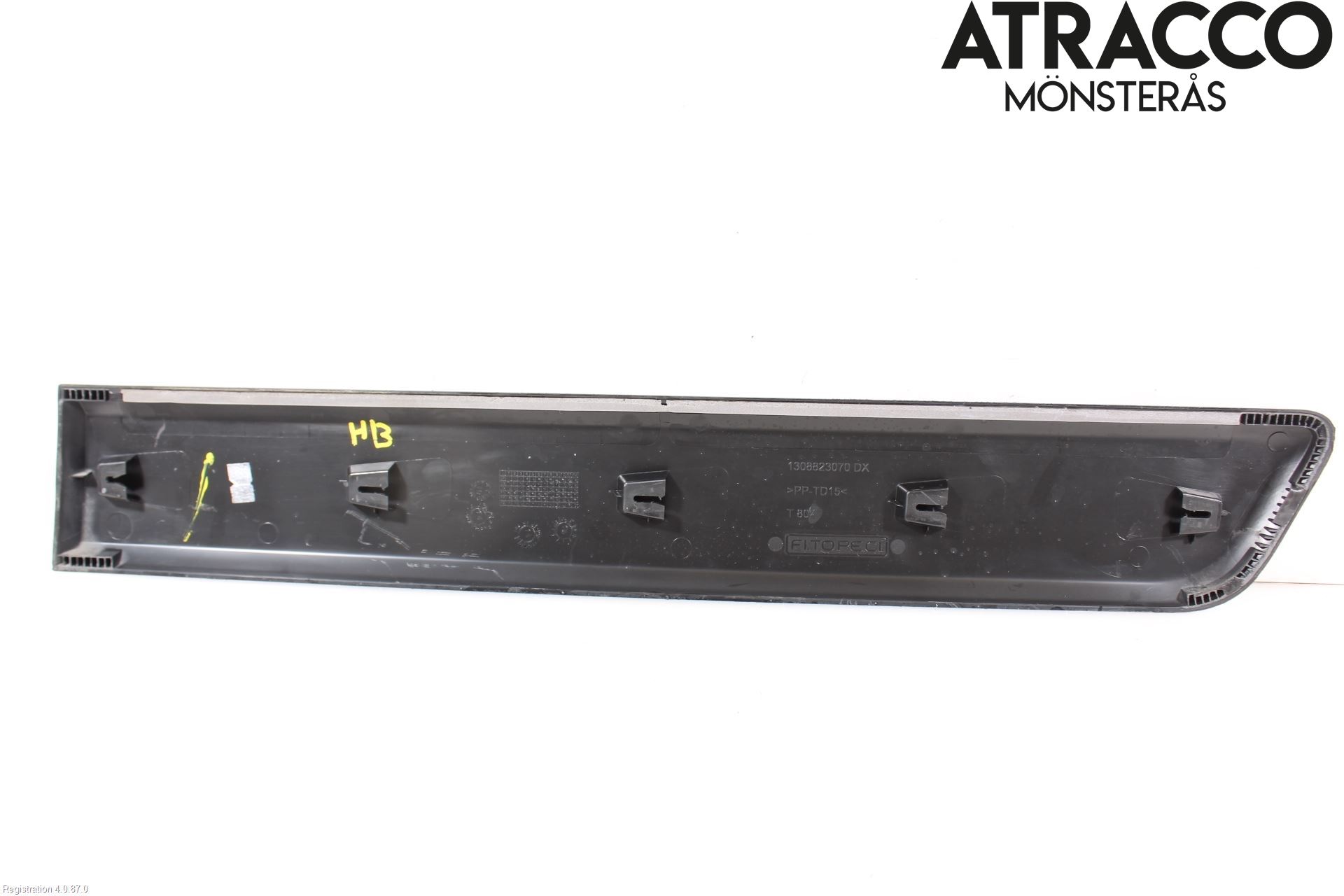 Fiat FIORINO Dörr Dekorlist Bak Hö