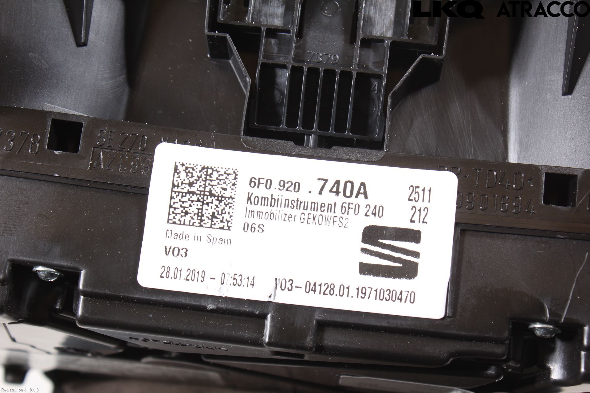 Seat IBIZA V 17-20 Instrument Komb