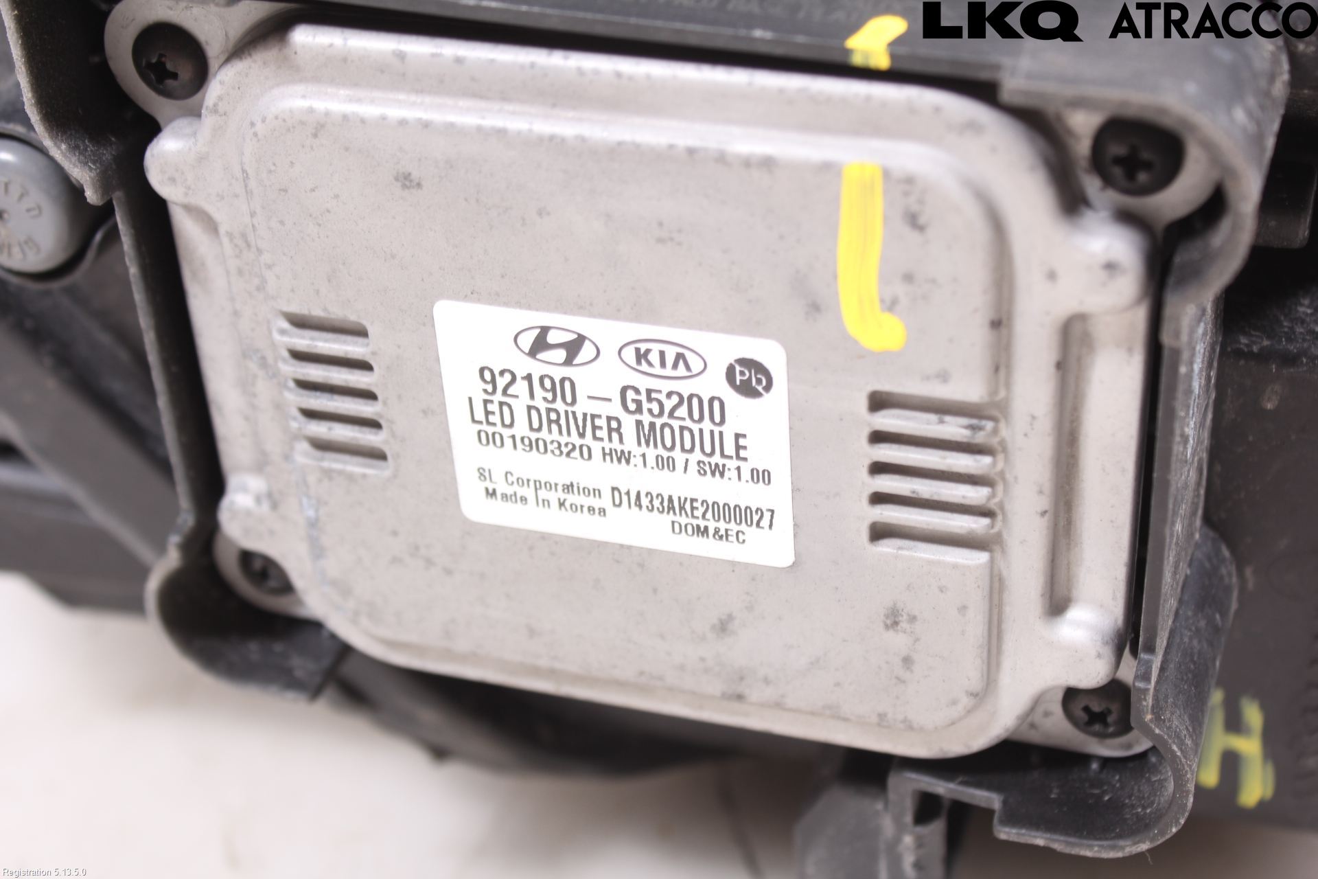 Kia NIRO (DE) 17-22 Strålkastare Höger