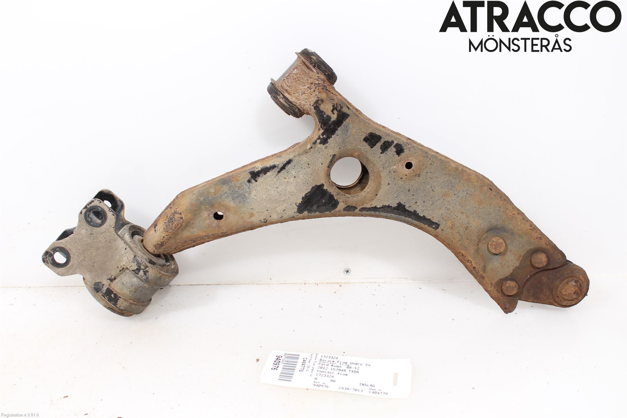 Ford KUGA 08-12 Bärarm Fram Undre Vä