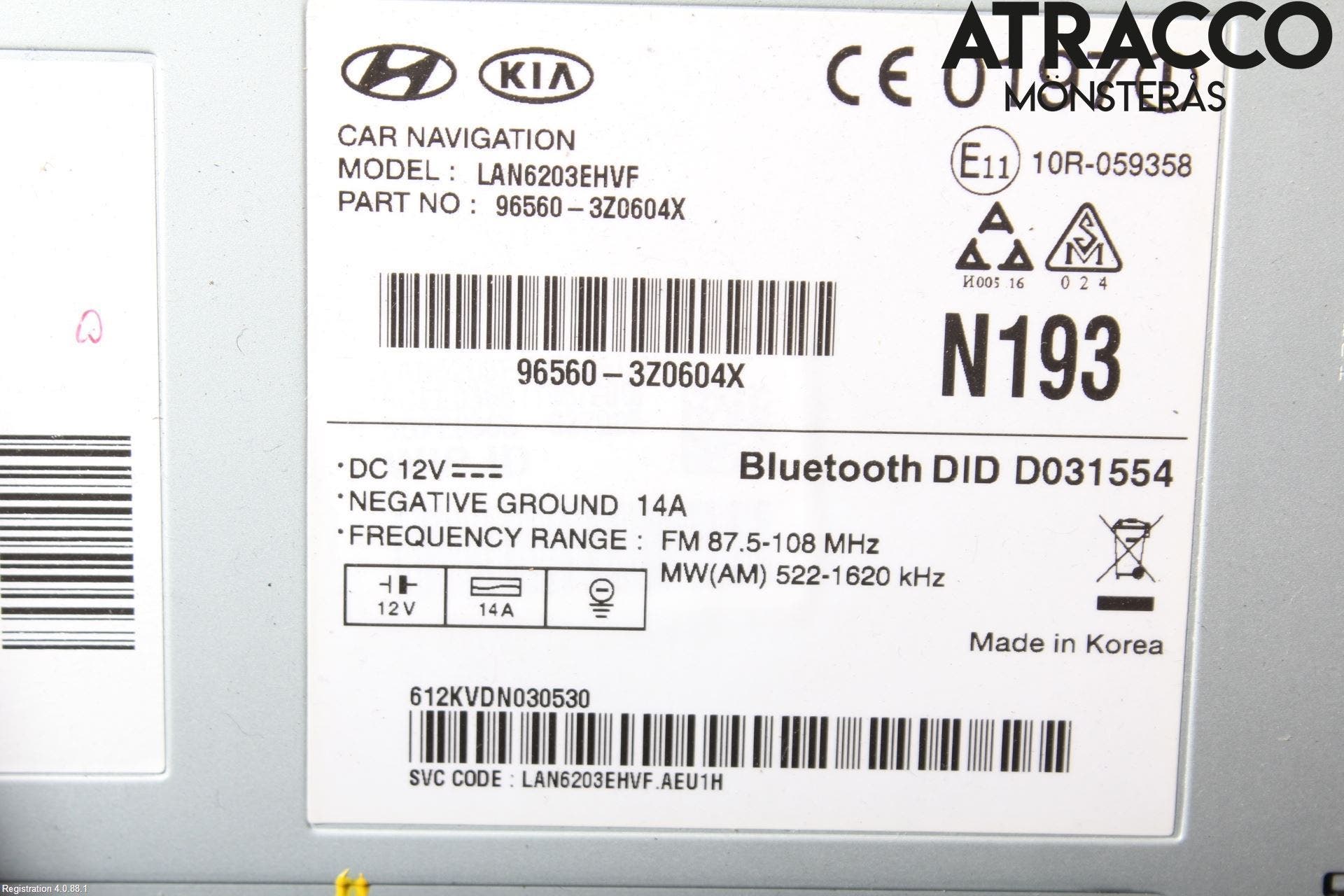 Hyundai i40 16-18 Gps Navigator