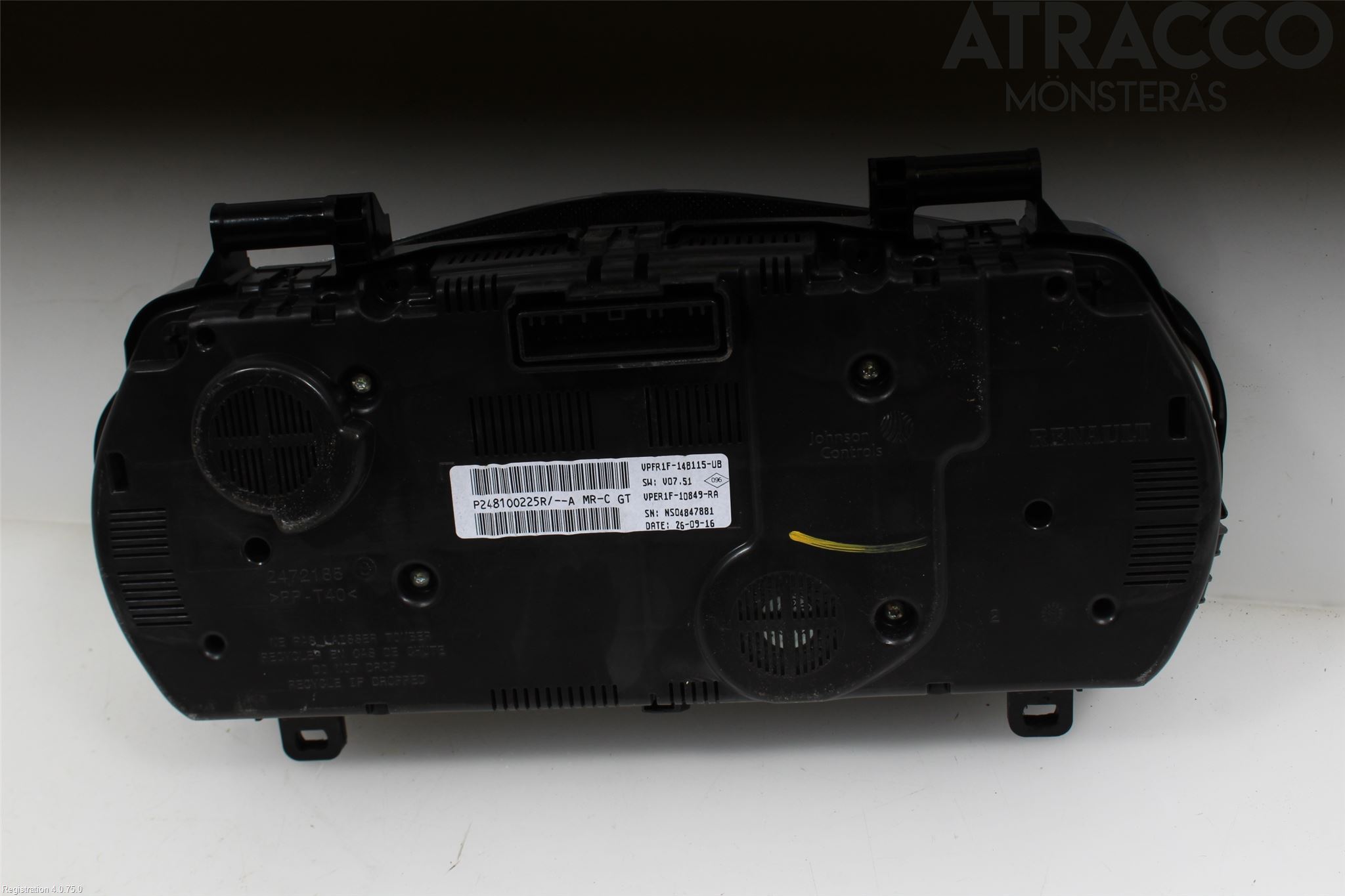 Renault MEGANE IV 16-23 Instrument Komb