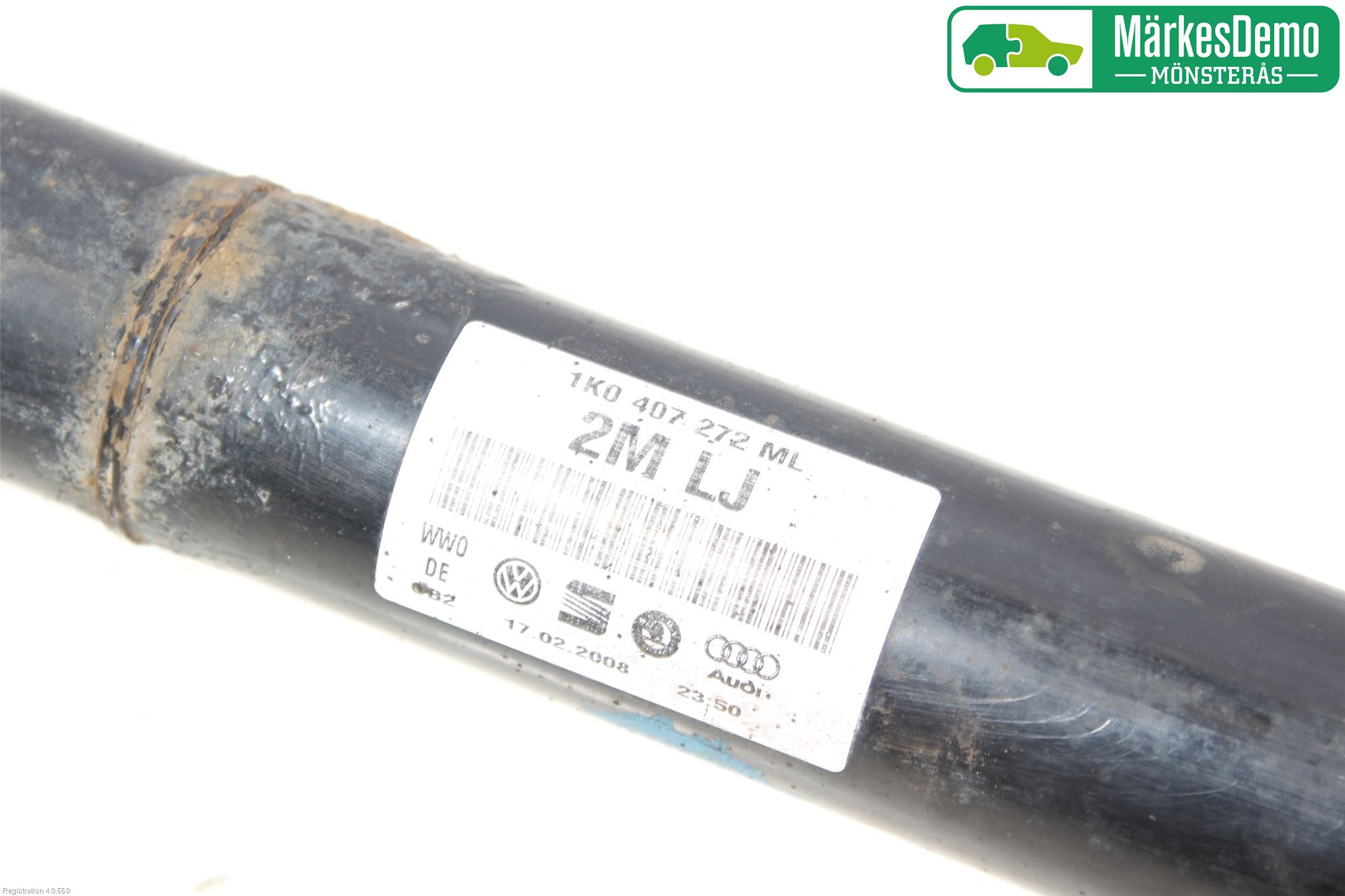 Audi A3/S3 05-13 Drivaxel Fram Höger