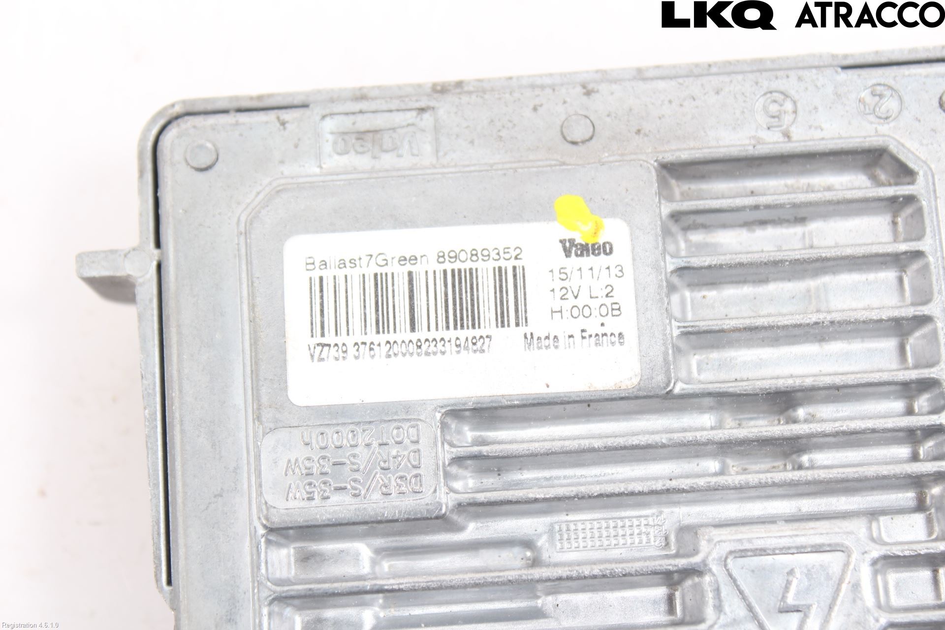 Ford KUGA 13-16 Styrenhet Strålkastare