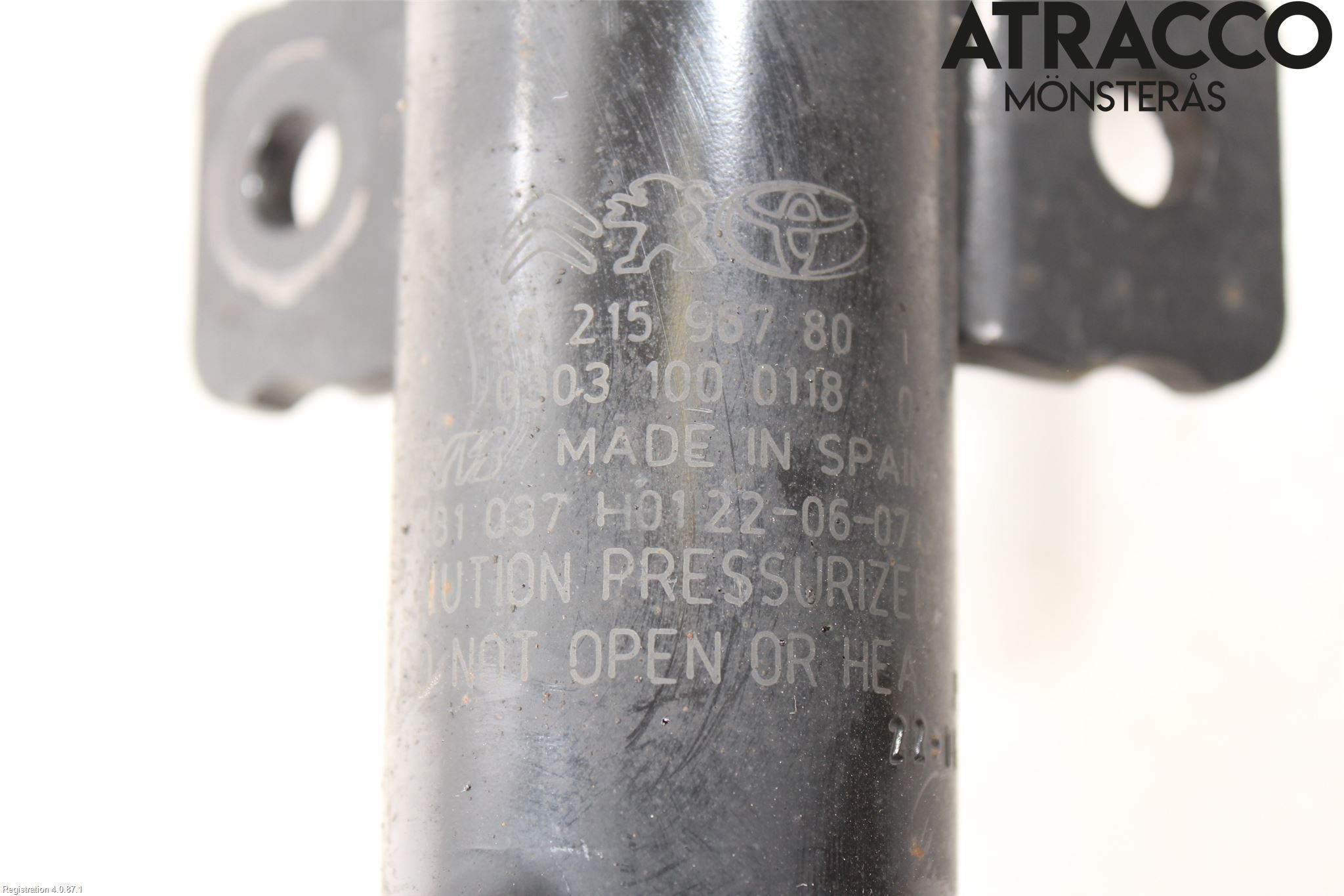 Peugeot EXPERT/E-EXPERT 17- Fjäderben Fram Höger