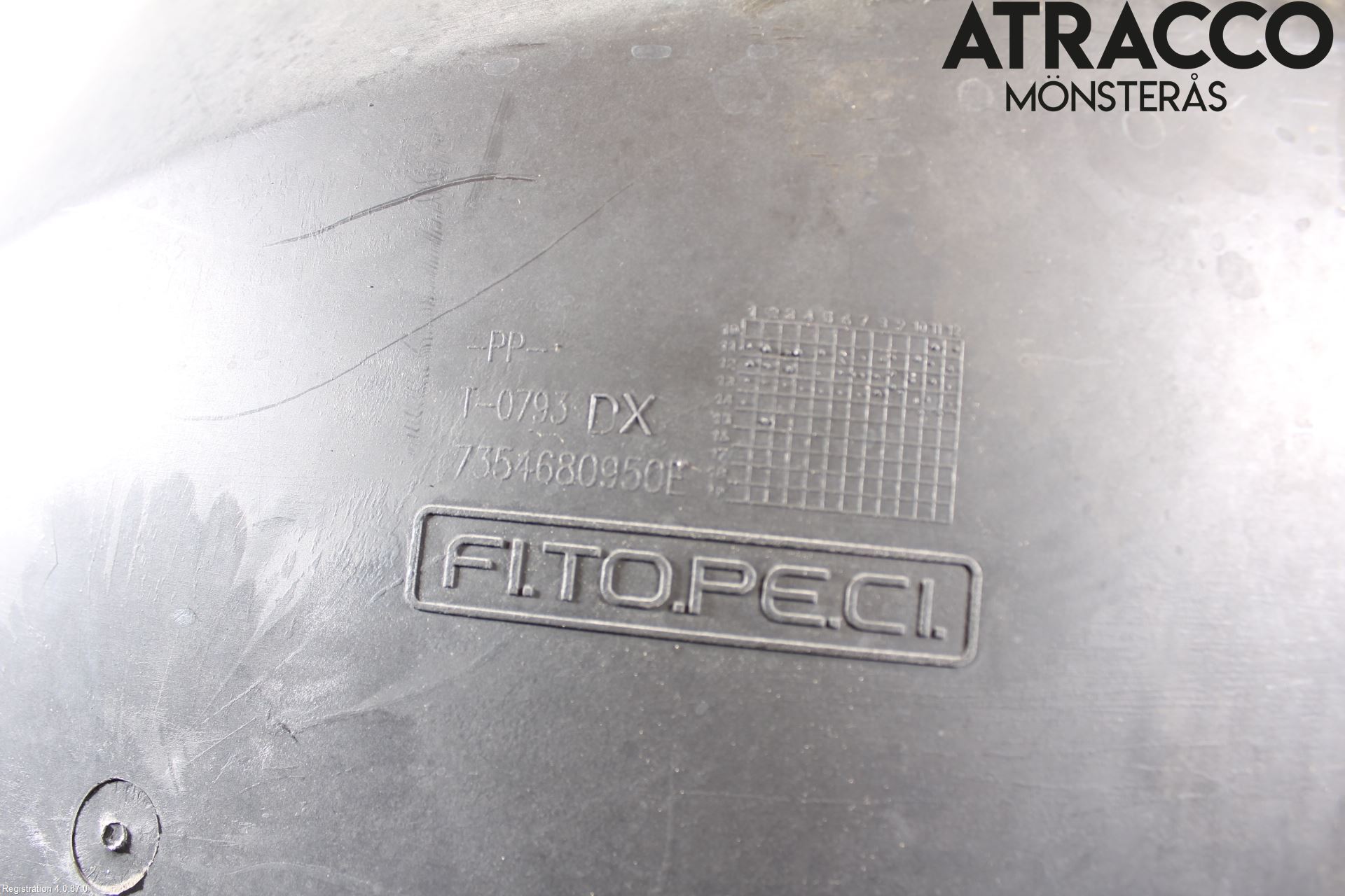 Fiat FIORINO Skärm Inner