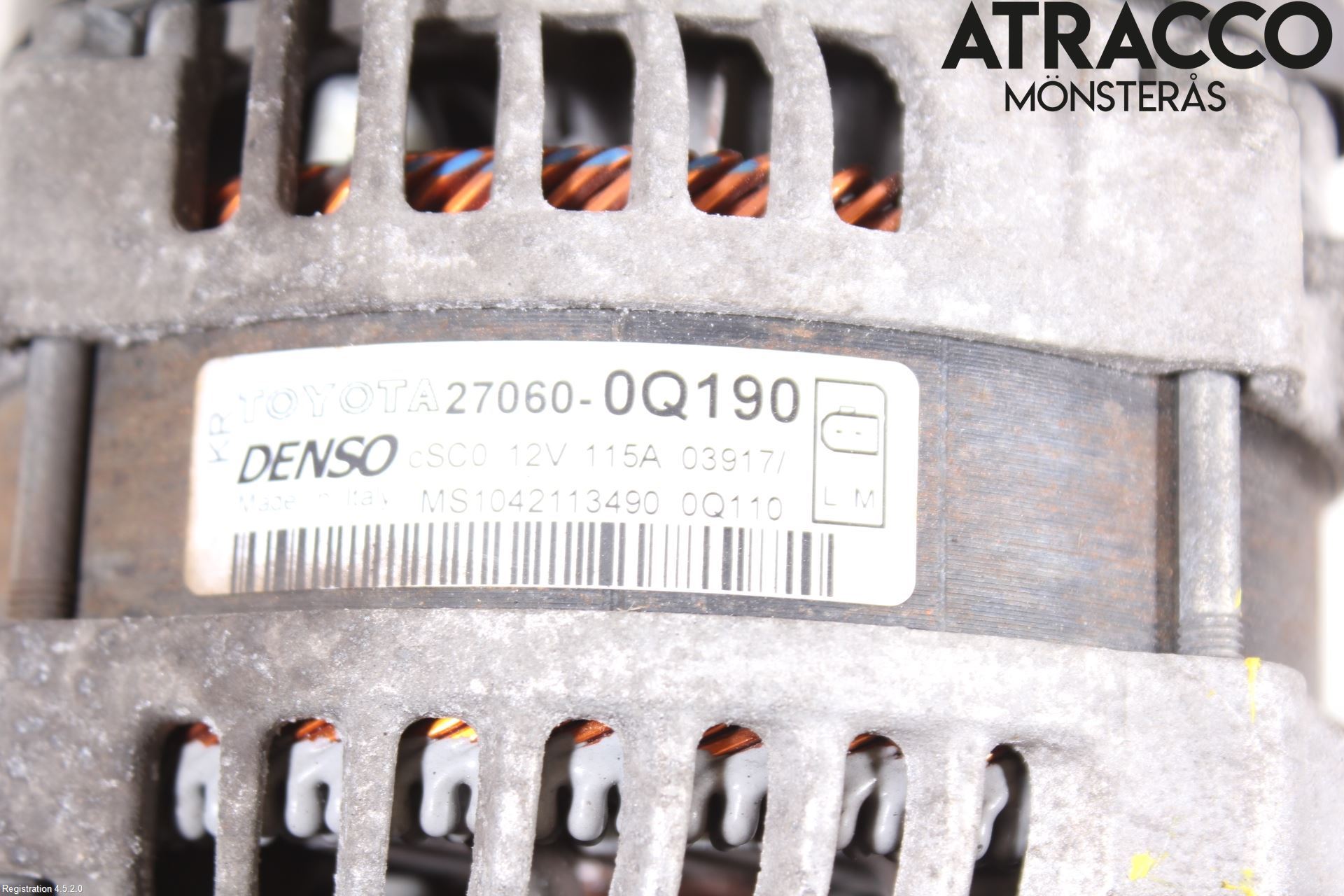 Toyota AYGO 15-21 Generator