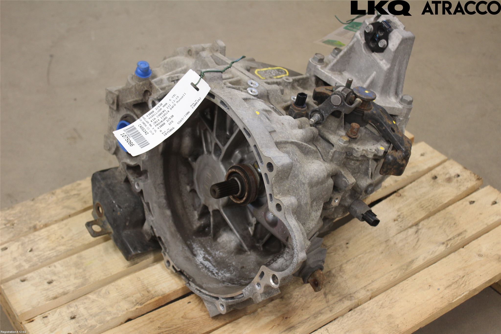 Kia CARENS III 13-19 Växellåda Man 6 Vxl
