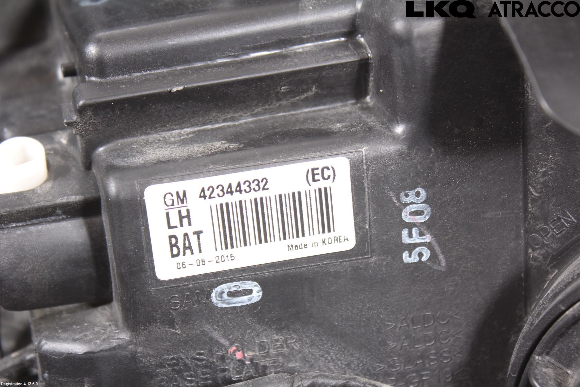 Opel MOKKA 13-20 Strålkastare Vänster