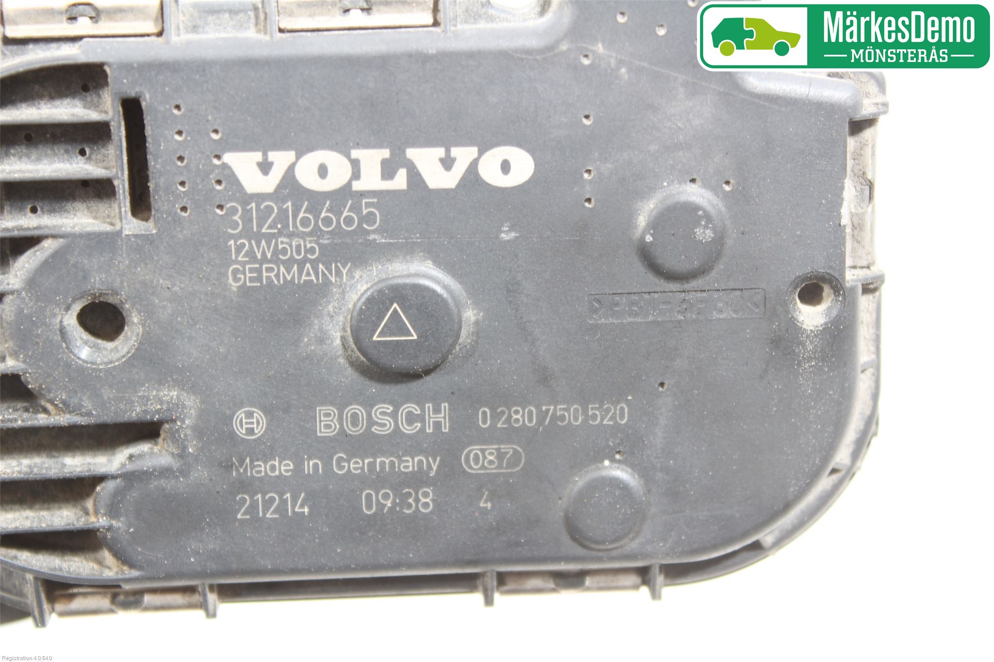Volvo V60 11-13 Injspjällhus