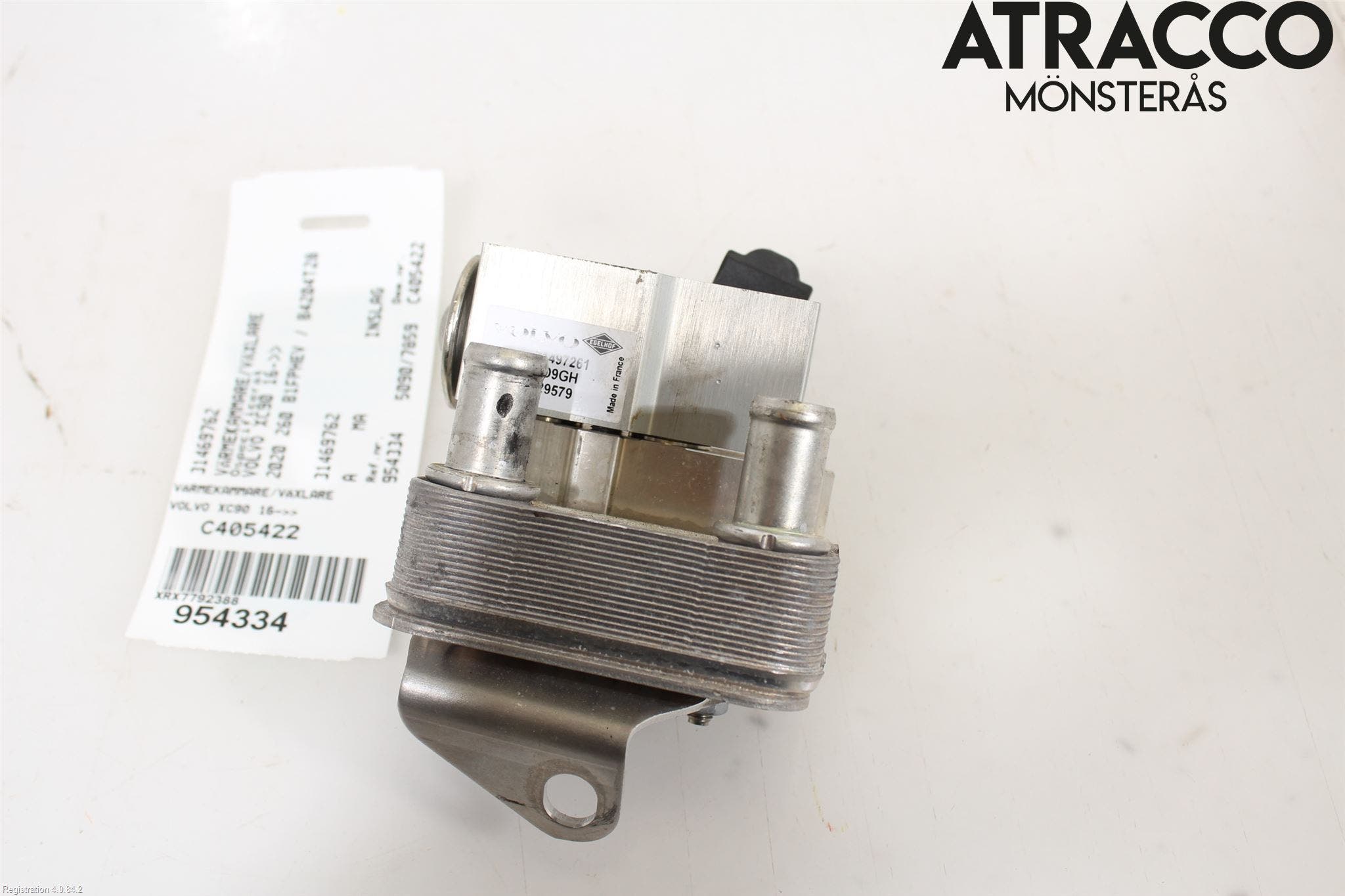 Volvo XC90/RECHARGE 16- Värmekammare-Växlare