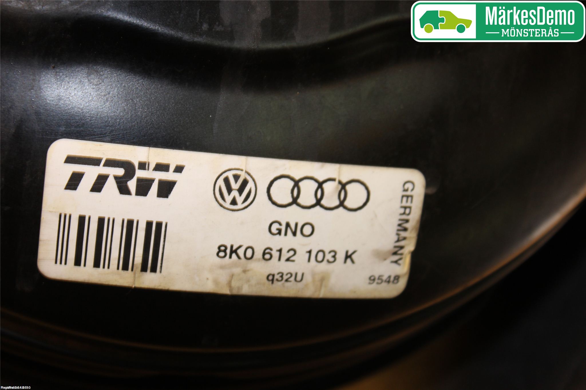 Audi A4/S4 08-11 Bromsservo