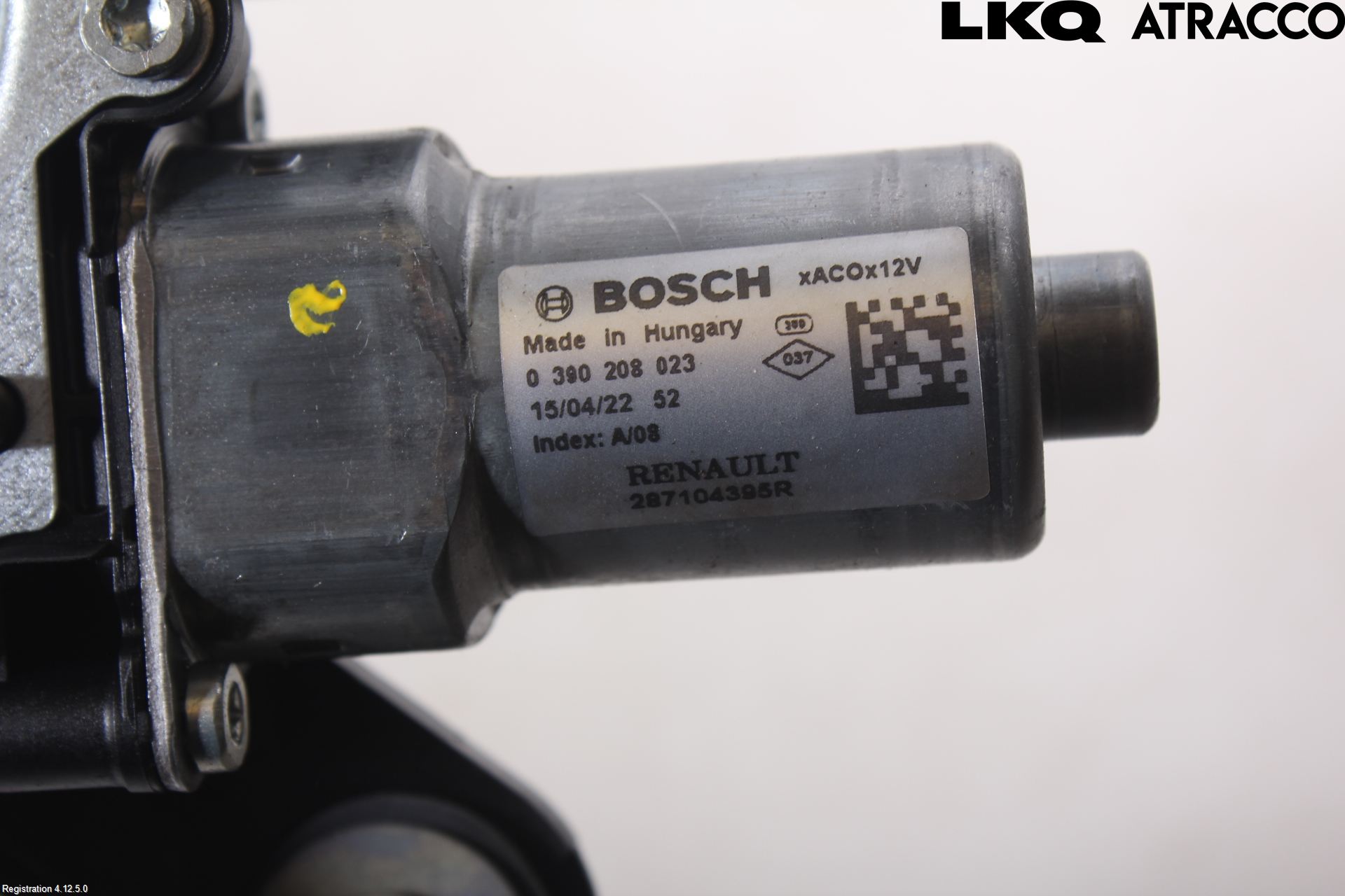 Renault ESPACE 15-23 Torkarmotor Baklucka