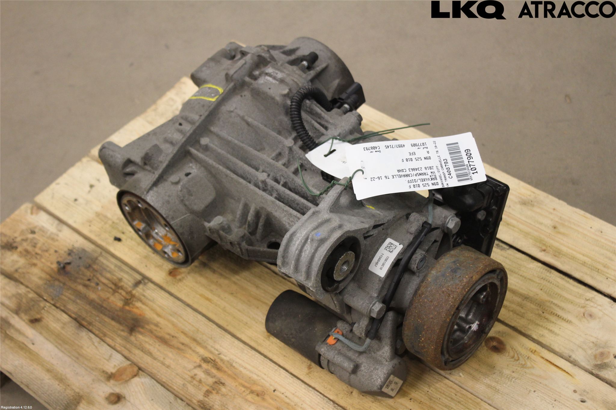 Volkswagen VW TRANSP/CARAVELLE (T6) 16-22 Bakväxel-Diff