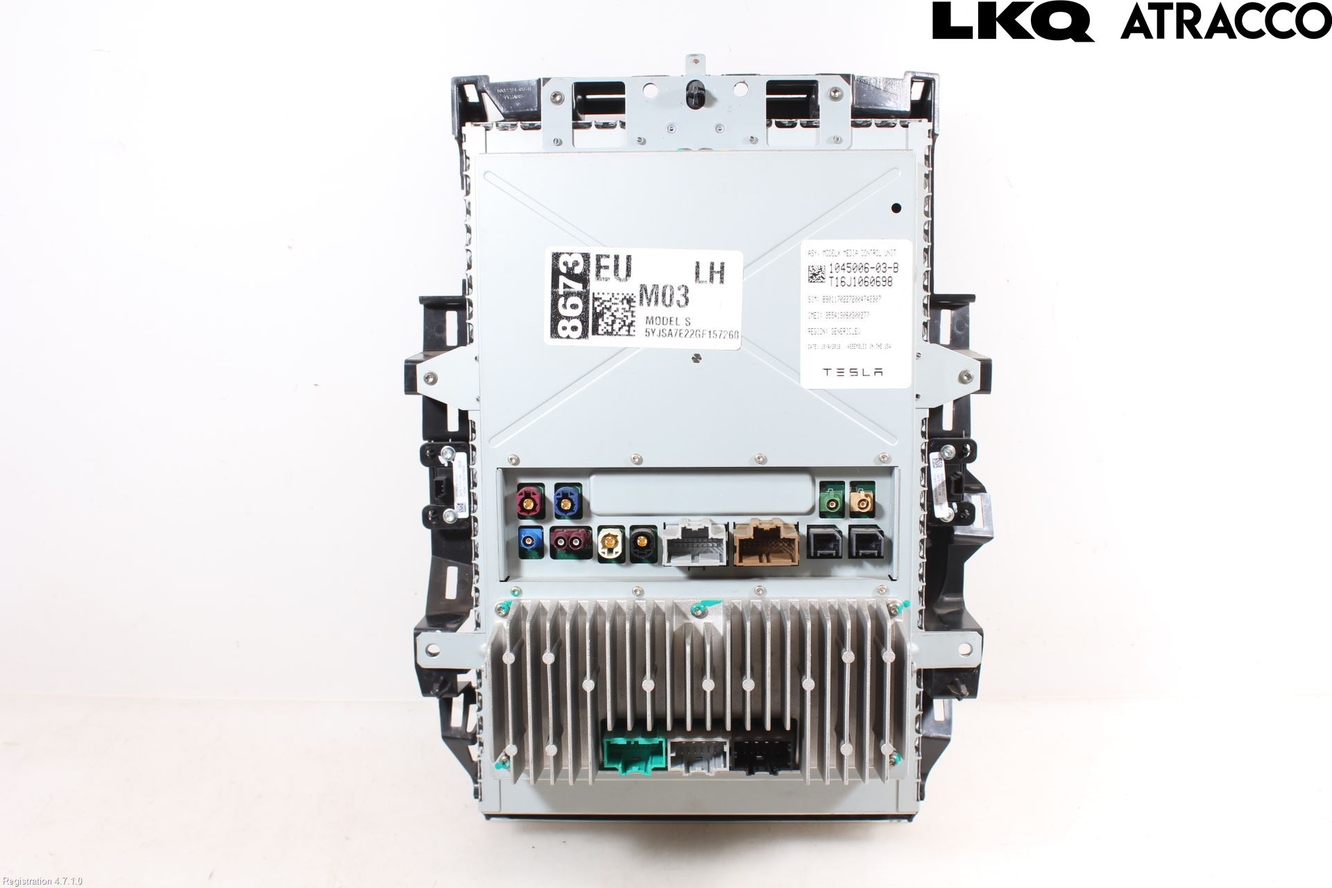 Tesla MODEL S 13- Cd Radio - Multimediapanel