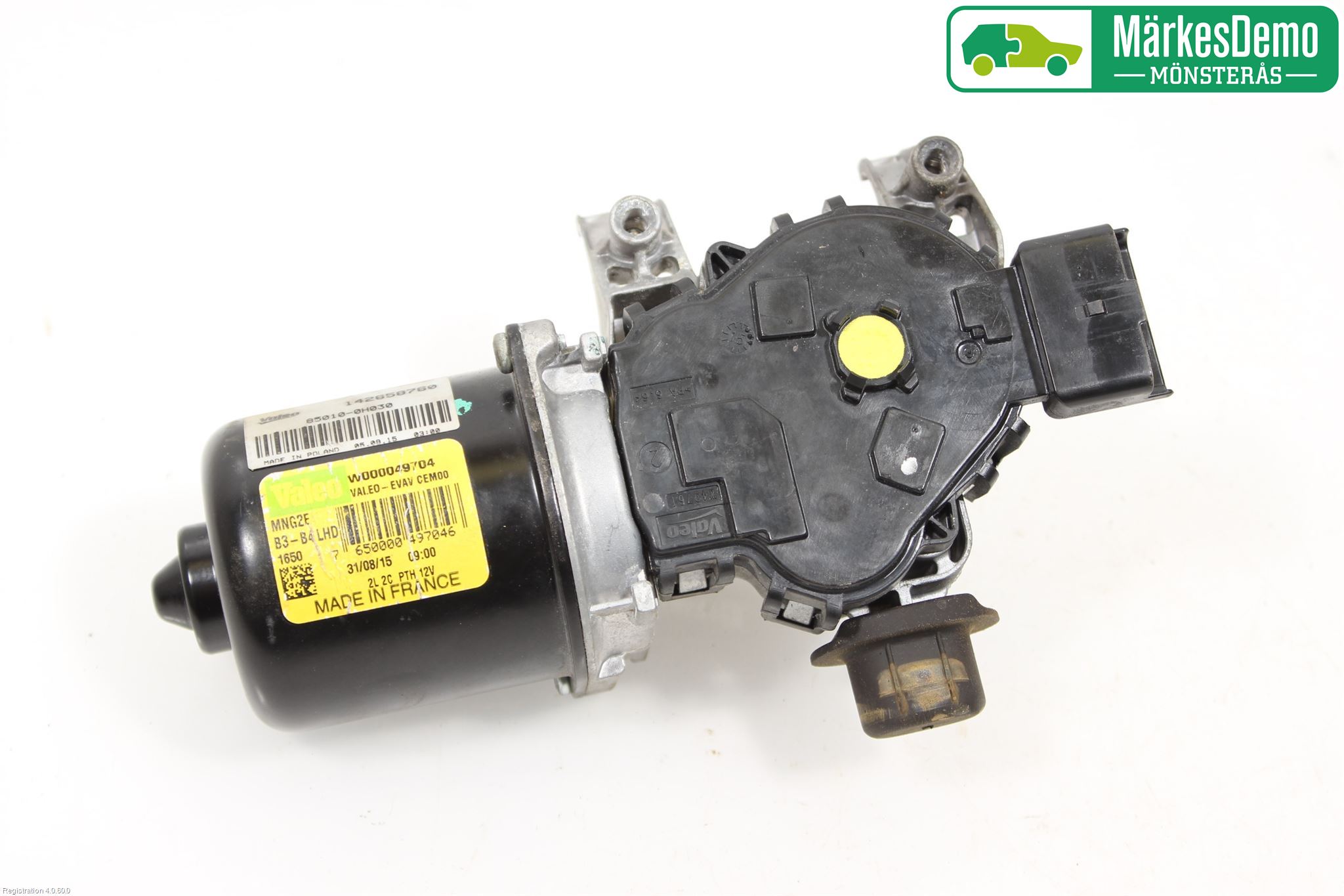 Citroen C1 14-22 Torkarmotor Vindruta