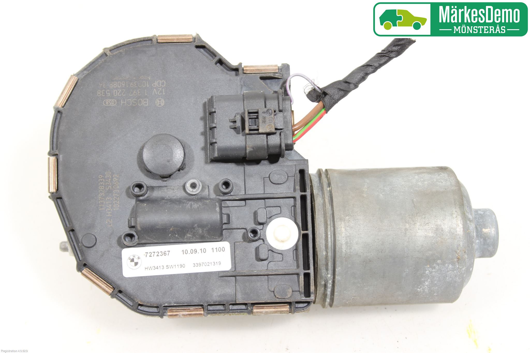 BMW 5 F10/F11/F18 09-17 Torkarmotor Vindruta
