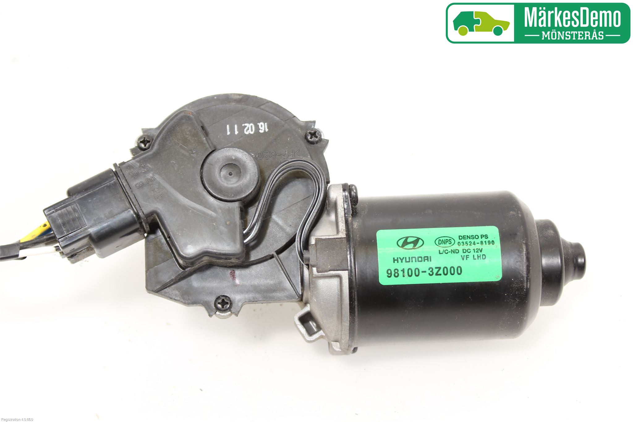 Hyundai i40 16-18 Torkarmotor Vindruta