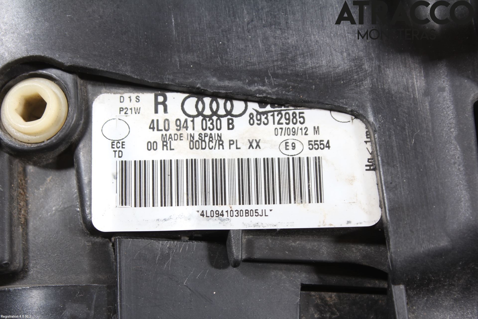 Audi Q7/SQ7 Strålkastare Höger