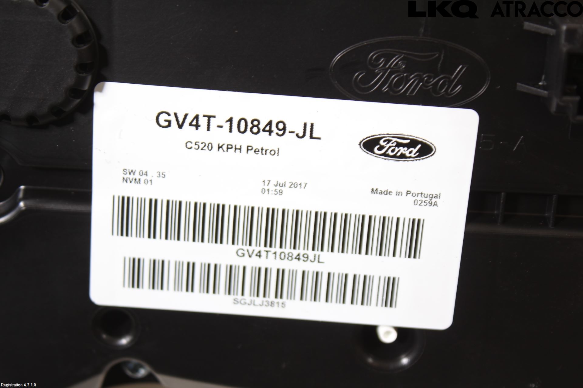 Ford KUGA 13-16 Instrument Komb