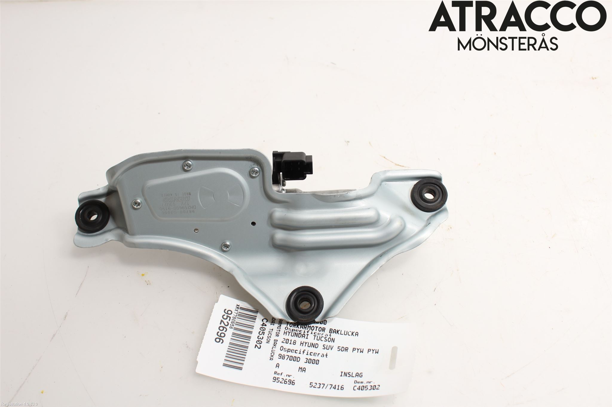 Hyundai TUCSON 05- Torkarmotor Baklucka