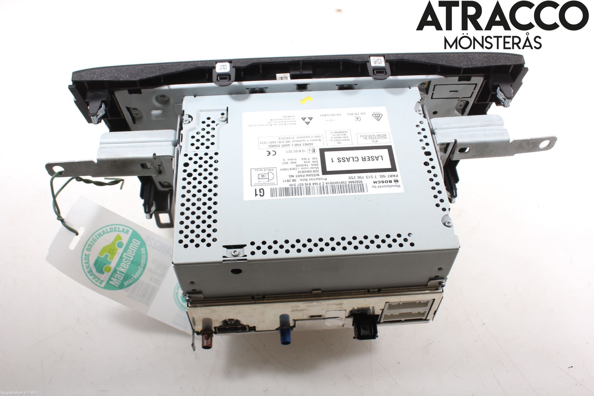 Nissan QASHQAI 17-21 Cd Radio - Multimediapanel