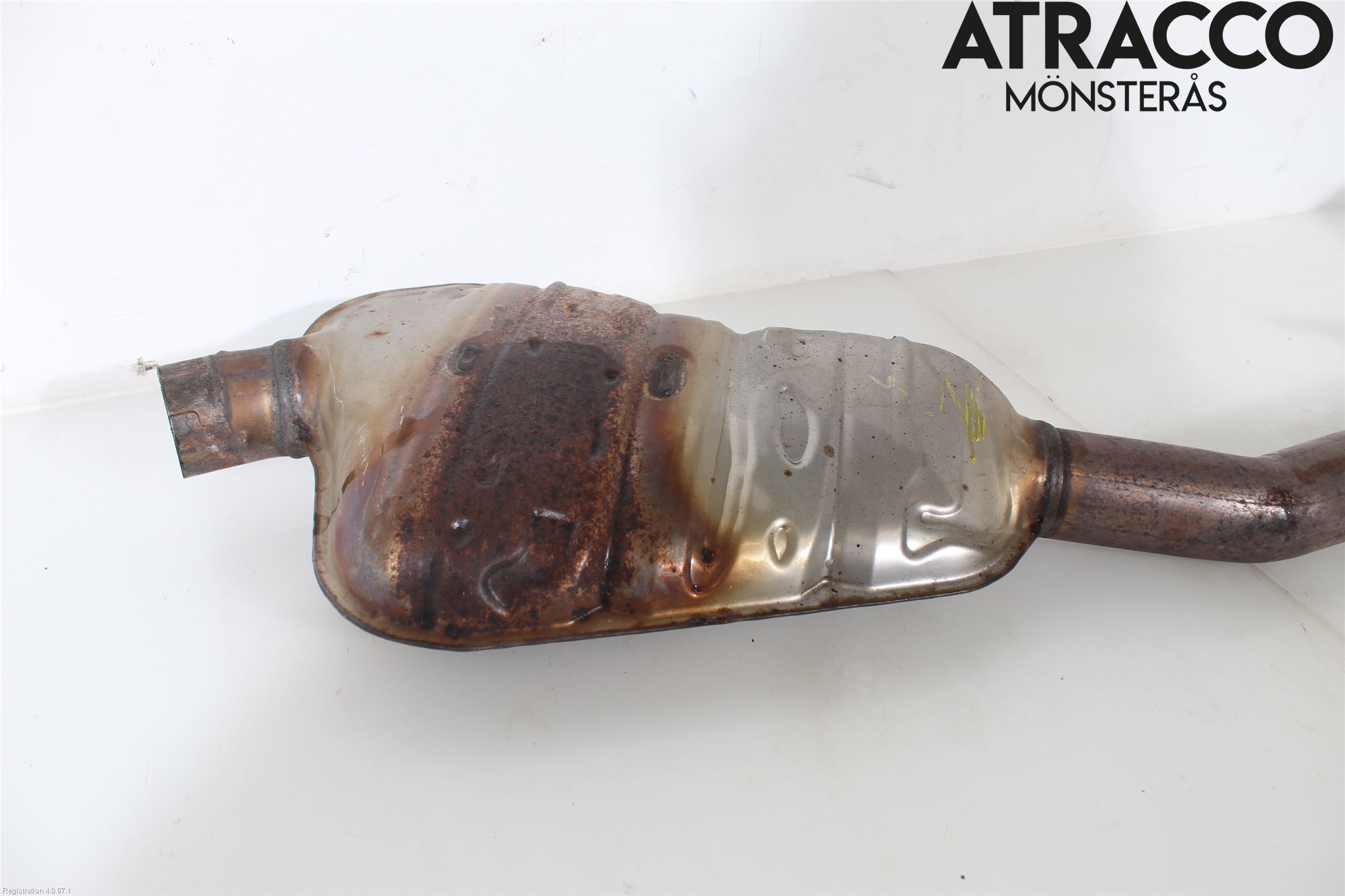 Audi Q5/SQ5 17- Avgas Främre Rör