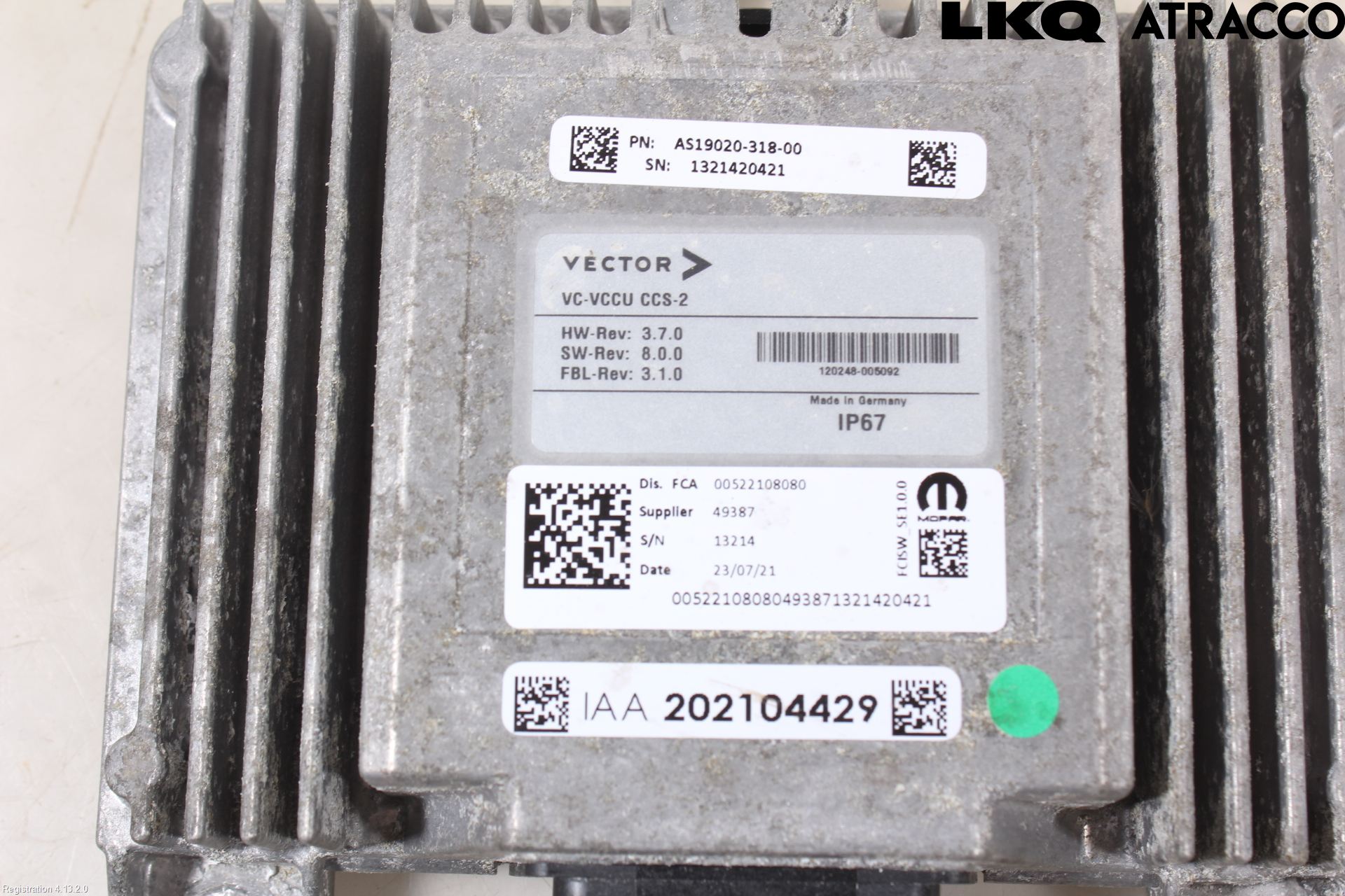 Fiat DUCATO 15-23 Batteriladdare Högspänning