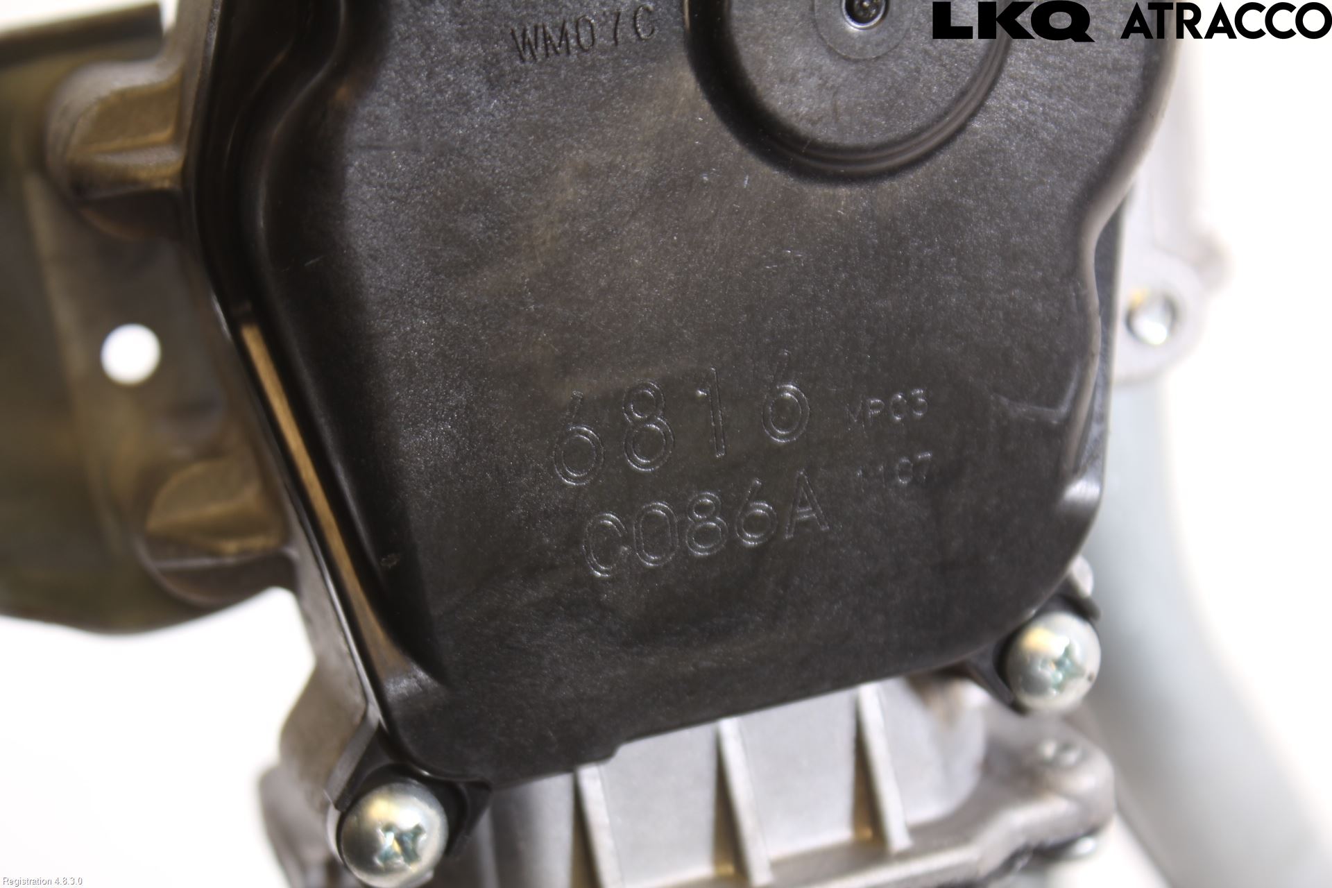 Renault CAPTUR 13-19 Torkarmotor Vindruta