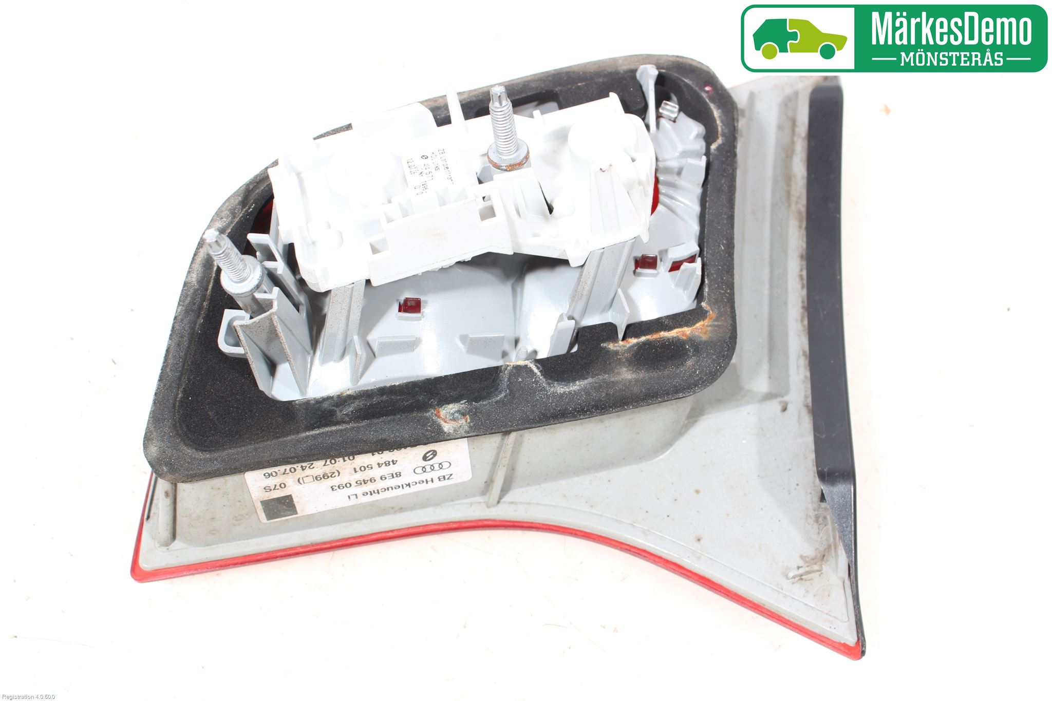 Audi A4/S4 05-07 Bakljus Lucka Vä